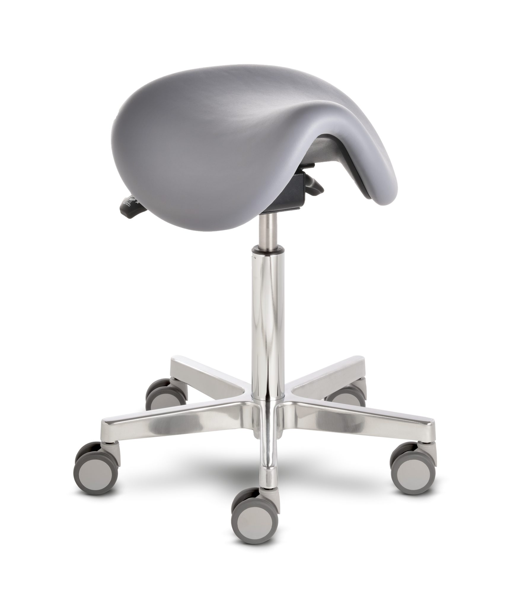 Arbeitshocker Sattelhocker docy® Lugano 4651, Sitzhöhe ca. 58 - 77 cm