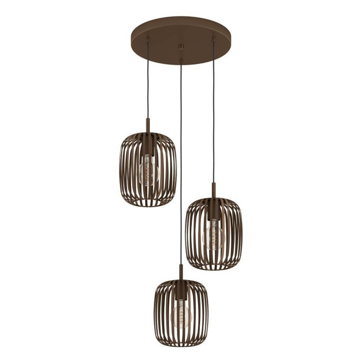 EGLO Pendelleuchte Romazzina Rondell, ohne Leuchtmittel, Skandi-Style günstig online kaufen