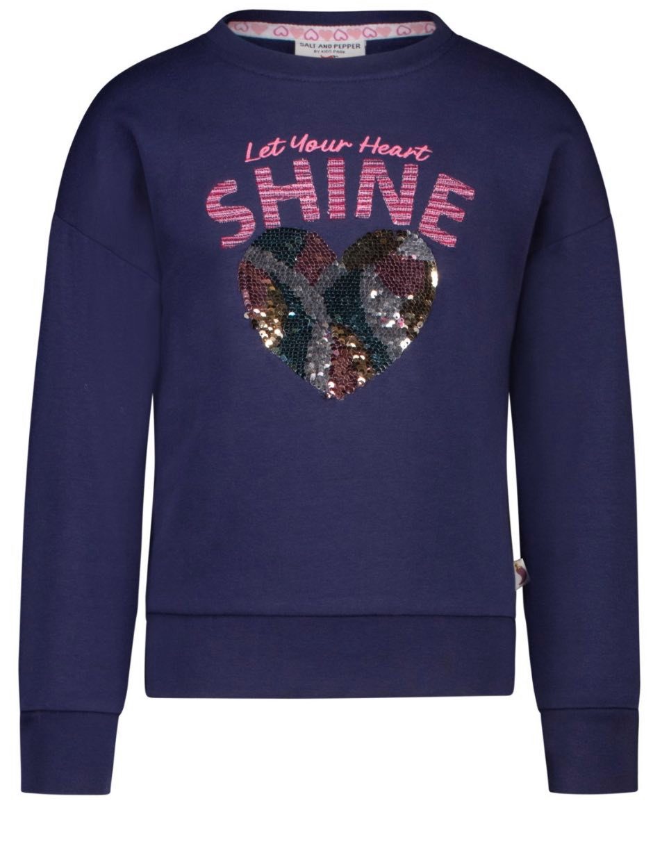 SALT AND PEPPER Sweater Wendepailetten