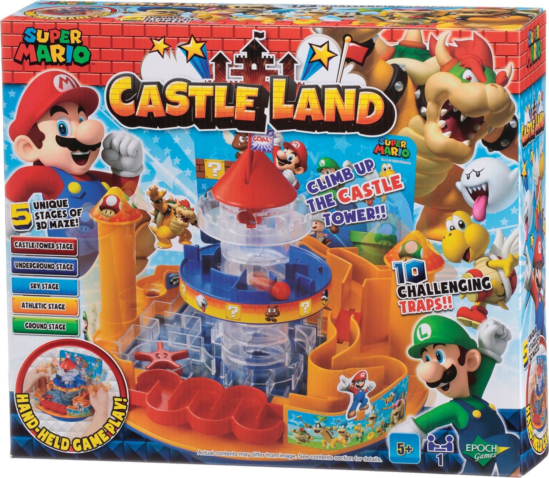 EPOCH Games Spiel, Super Mario Castle Land
