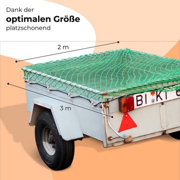 MOOcom! Anhängernetz zur Ladungssicherung, BxL: 2x3 m, (1-St), Maschenweite 4,5cm