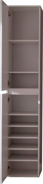 INOSIGN Garderobenschrank Malcesine mit Spiegelfront und 7 Böden, Breite 37 cm