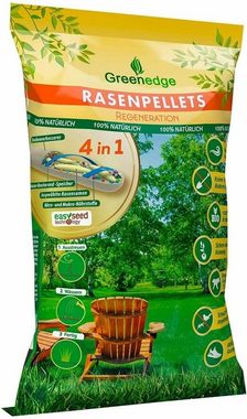 GreenEdge Rasendünger Rasenpellets (dürreresistenter Rasen) pelletierte Rasensamen 1,2 KG