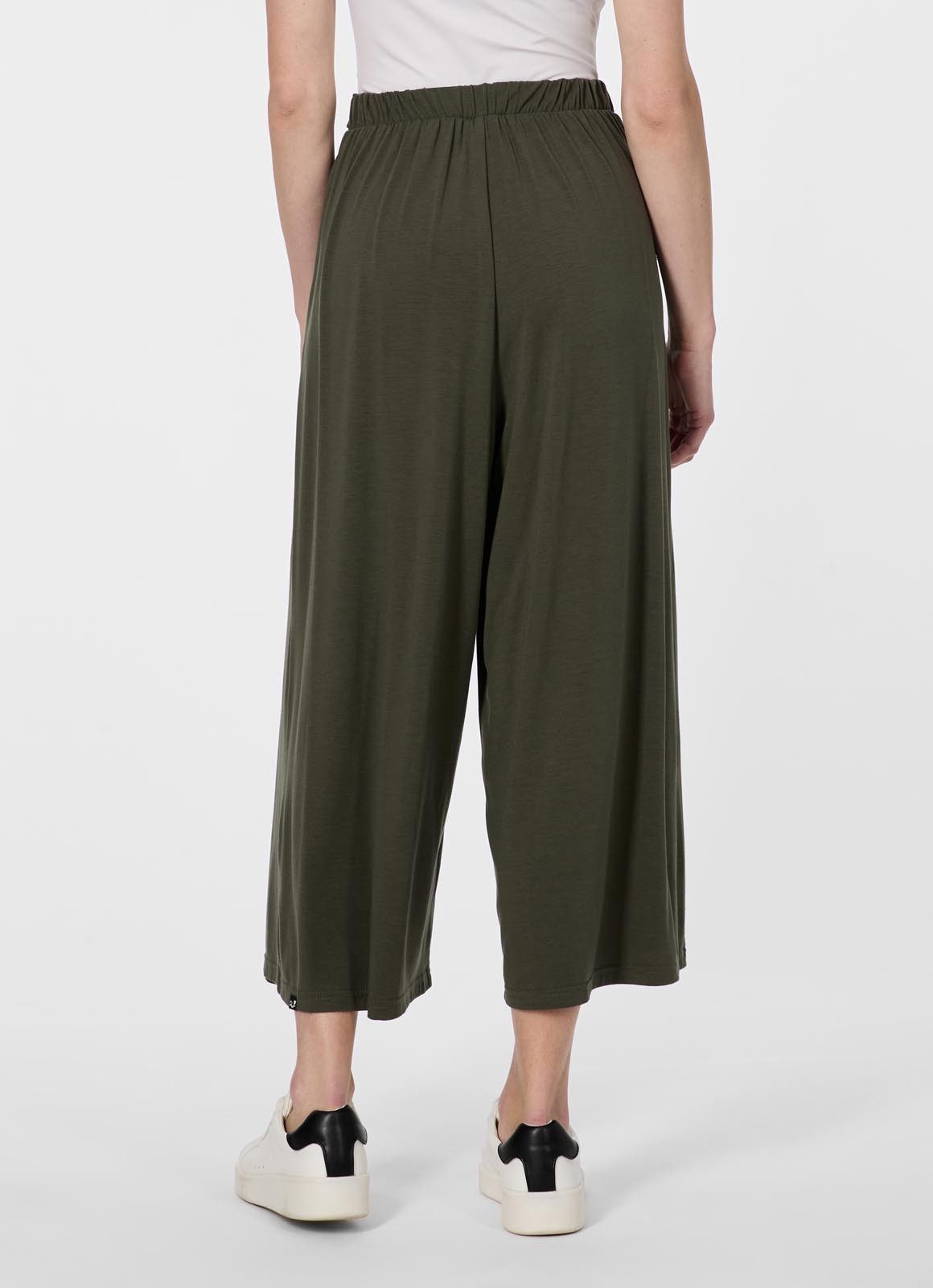 Ragwear Culotte ROZALIA Viskose mit weitem Bein und Bindeband für angenehmes Tragegefühl