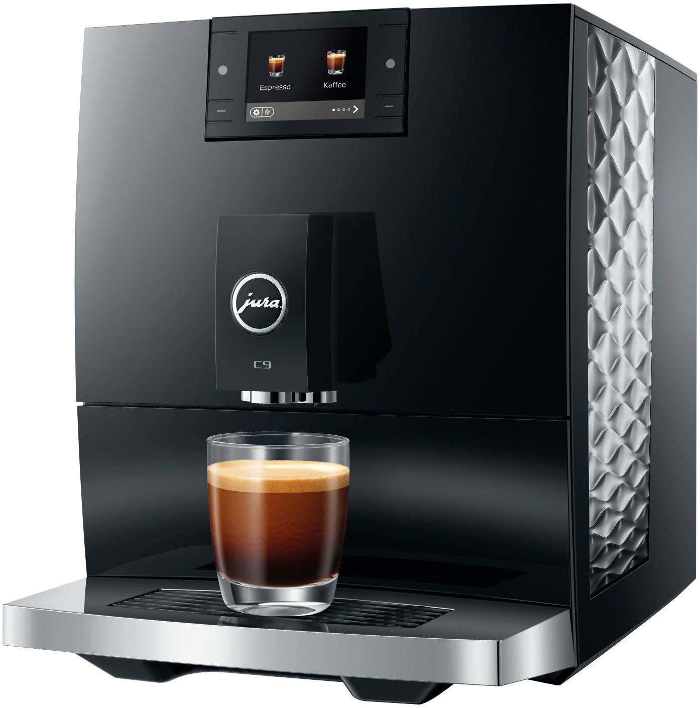 JURA Kaffeevollautomat 15753 C9 Piano Black (EA)