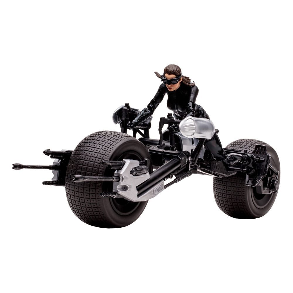 McFarlane Toys Actionfigur DC Multiverse Fahrzeug Batpod with Catwoman (The Dark Knight Rises)