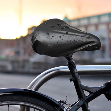 Houhence Sattelbezug 2 Stück Fahrradsattel-Regenbezüge, Fahrradsattel Regenbezüge