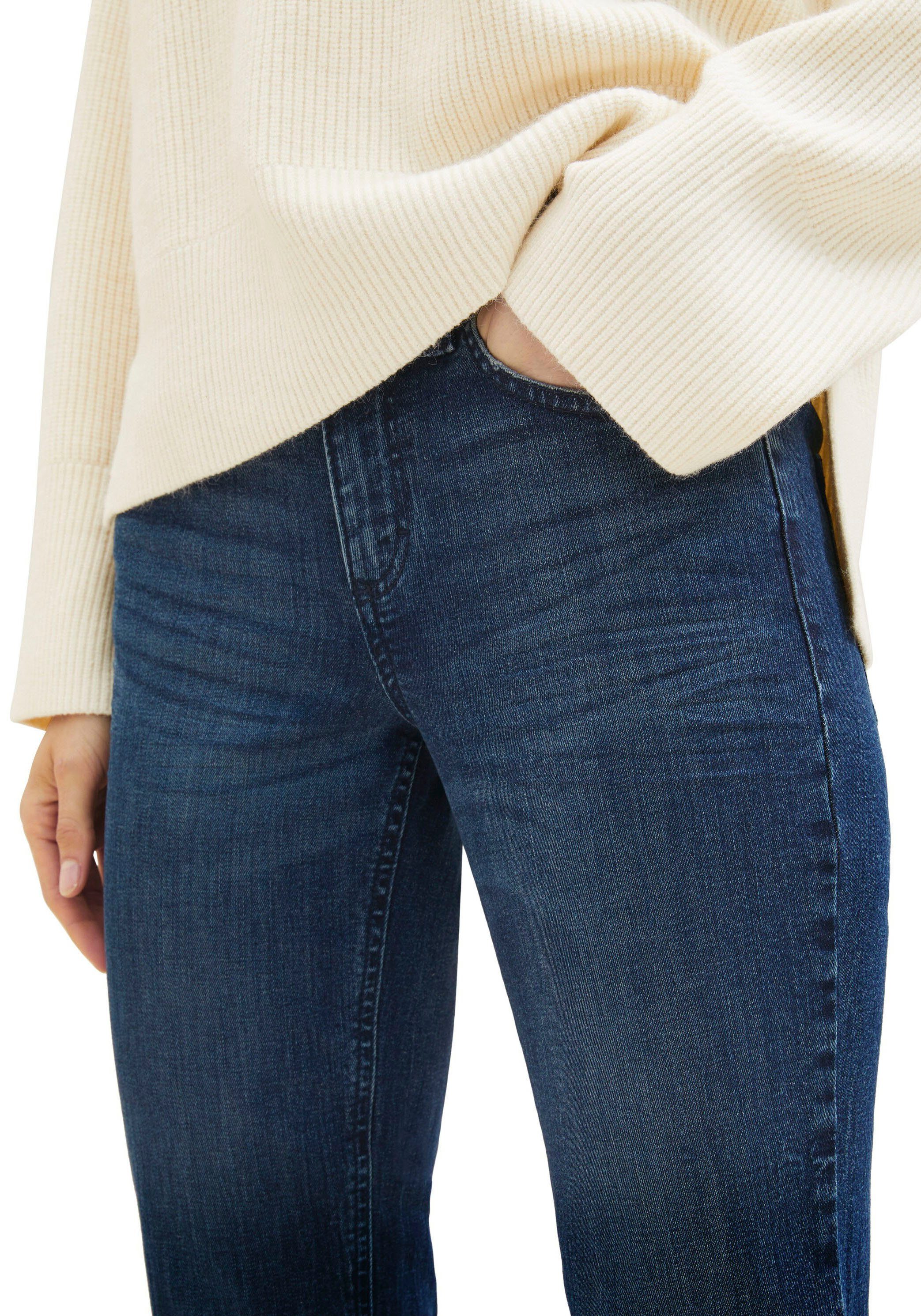 TOM TAILOR Straight-Jeans Alexa Straight in 5-Pocket-Form günstig online kaufen
