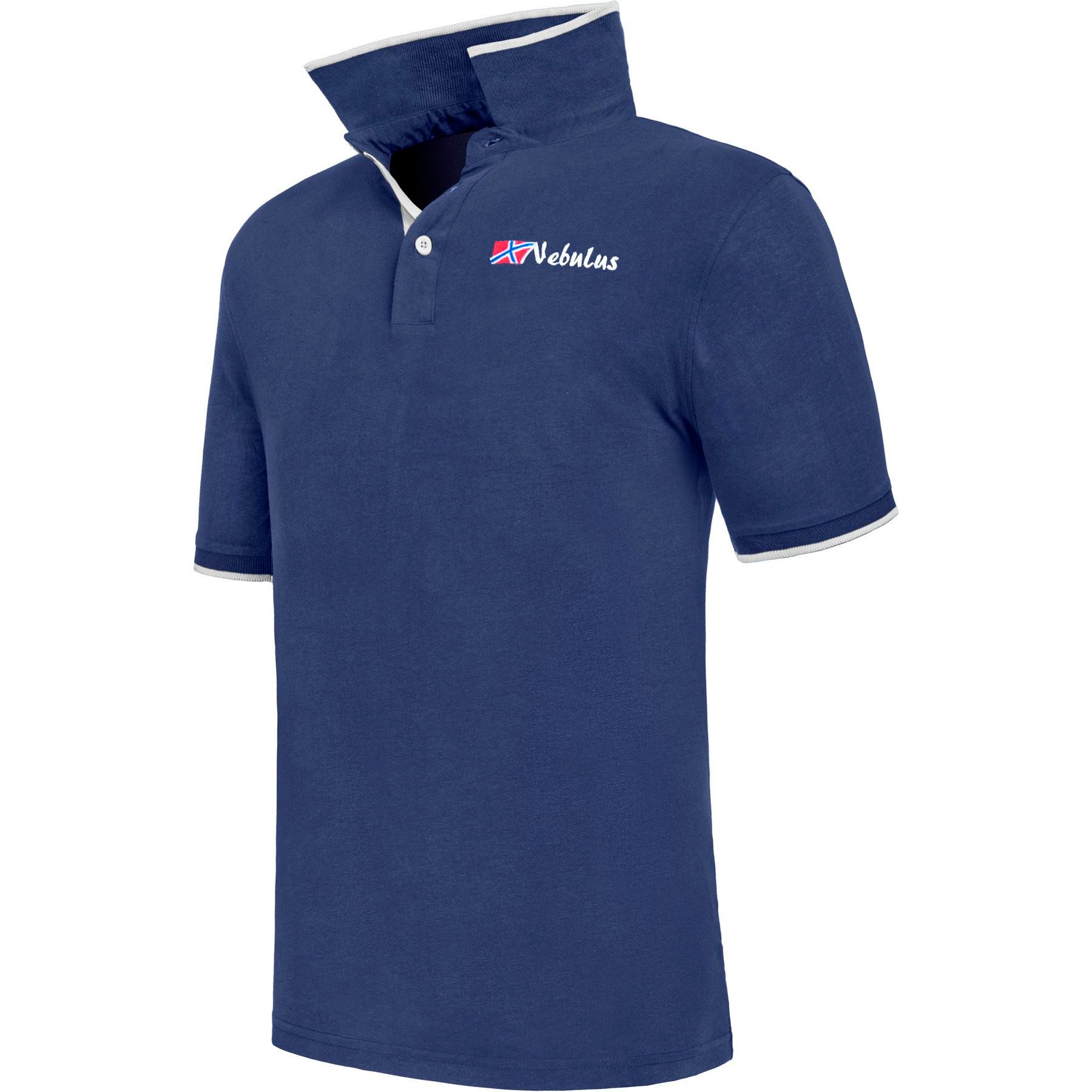 Poloshirt LASTONE, P6753 - Herren, navy-weiß, S