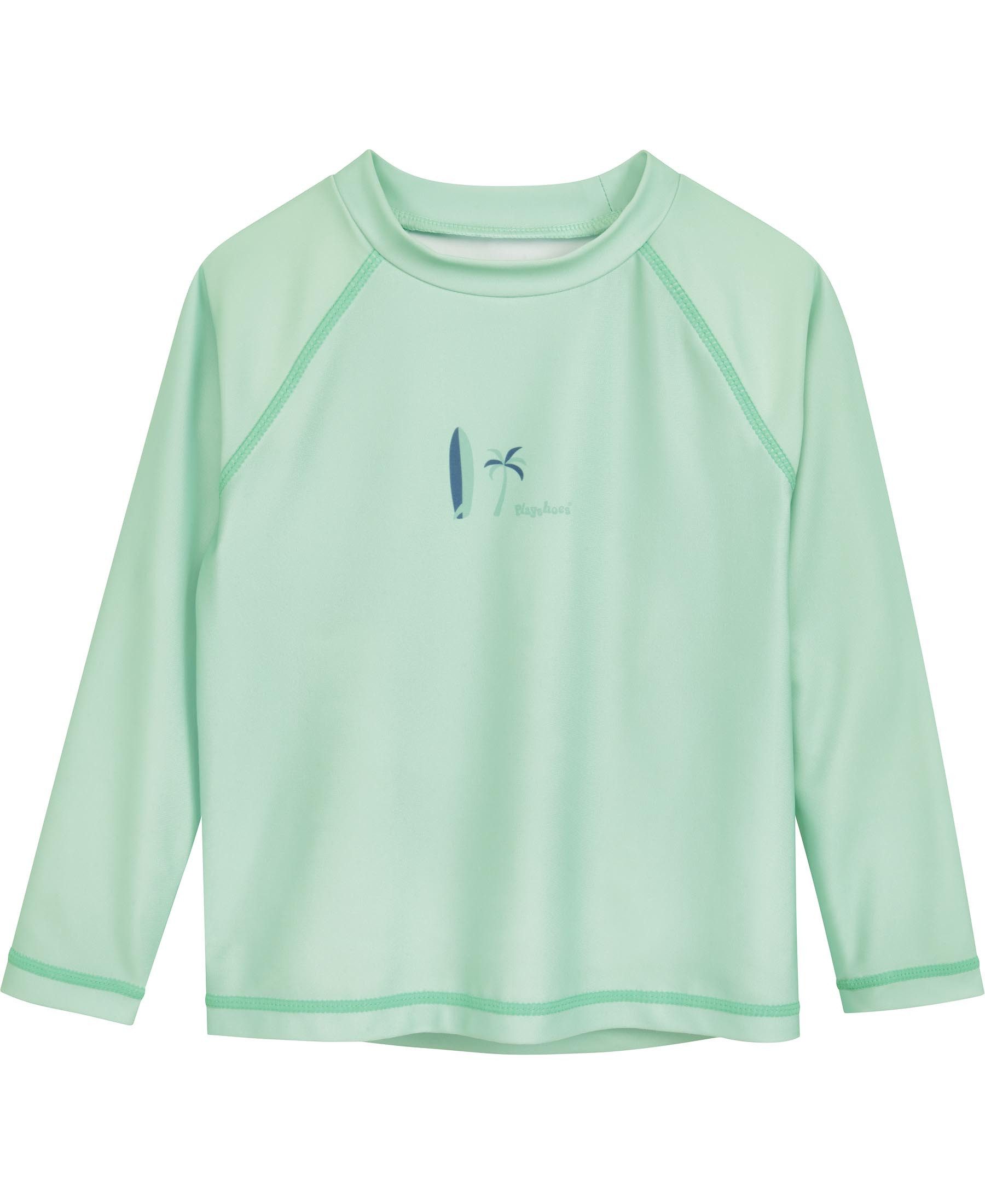 Playshoes Badeanzug UV-Schutz Shirt 1/1-Arm Surfbrett Palme