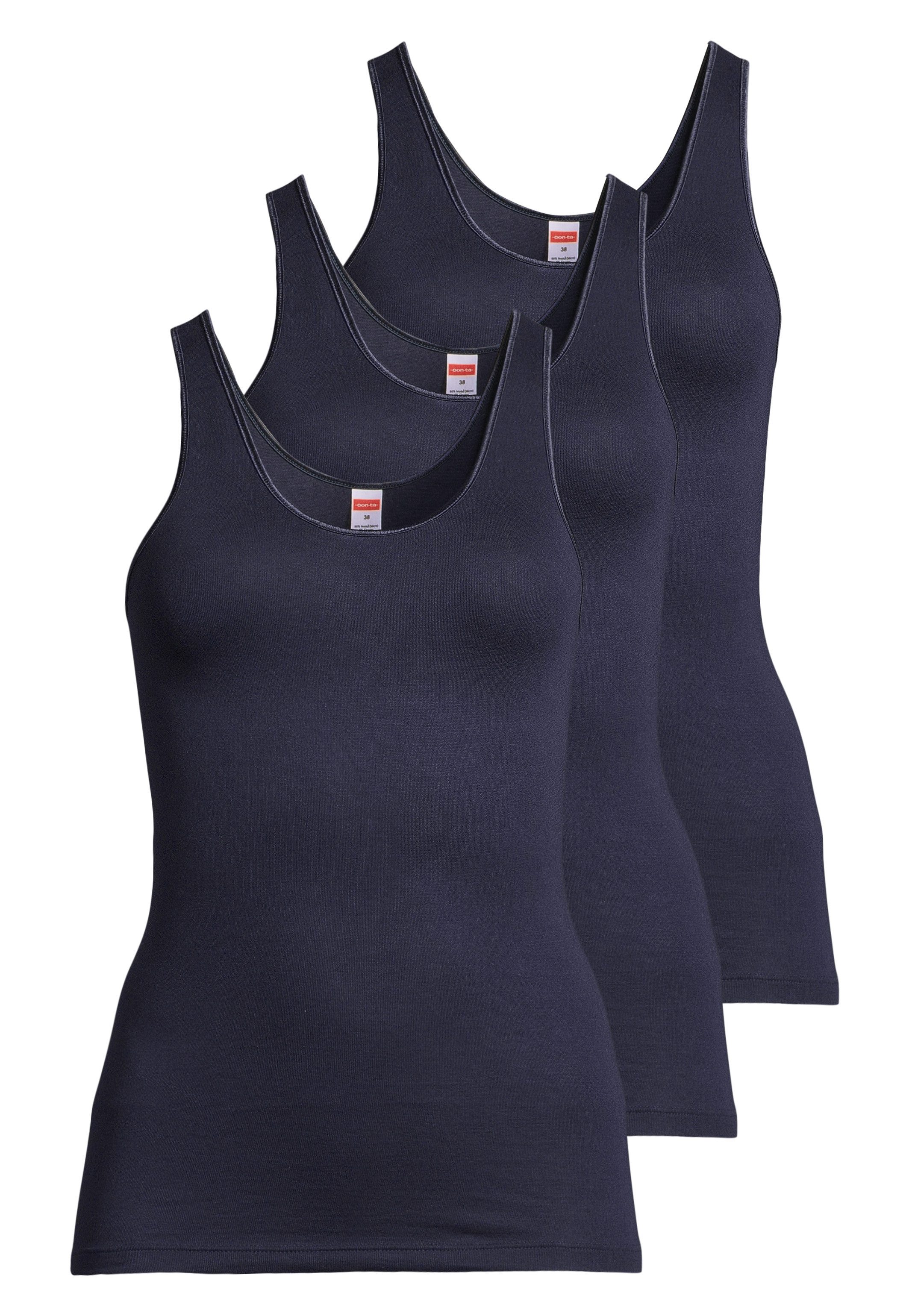 conta Unterhemd 3er Pack Modal (Spar-Set, 3-St) Unterhemd / Top - Atmungsak günstig online kaufen