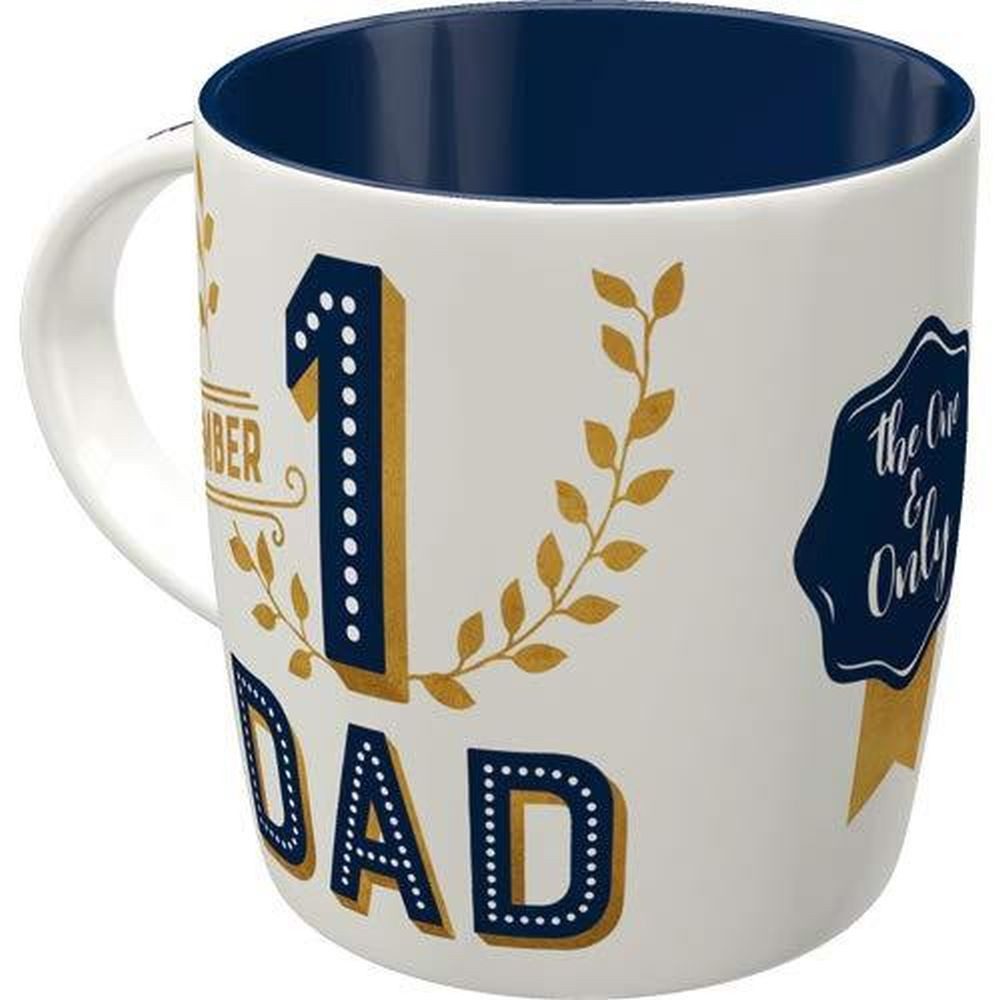 Nostalgic-Art Tasse - Word Up - Number 1 Dad