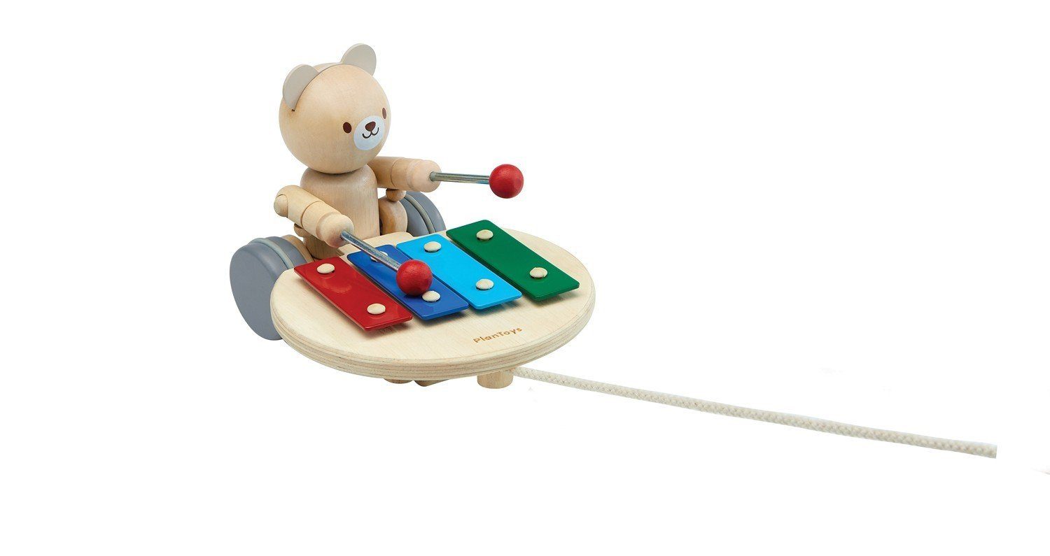 Plantoys Nachziehspielzeug Nachziehbär