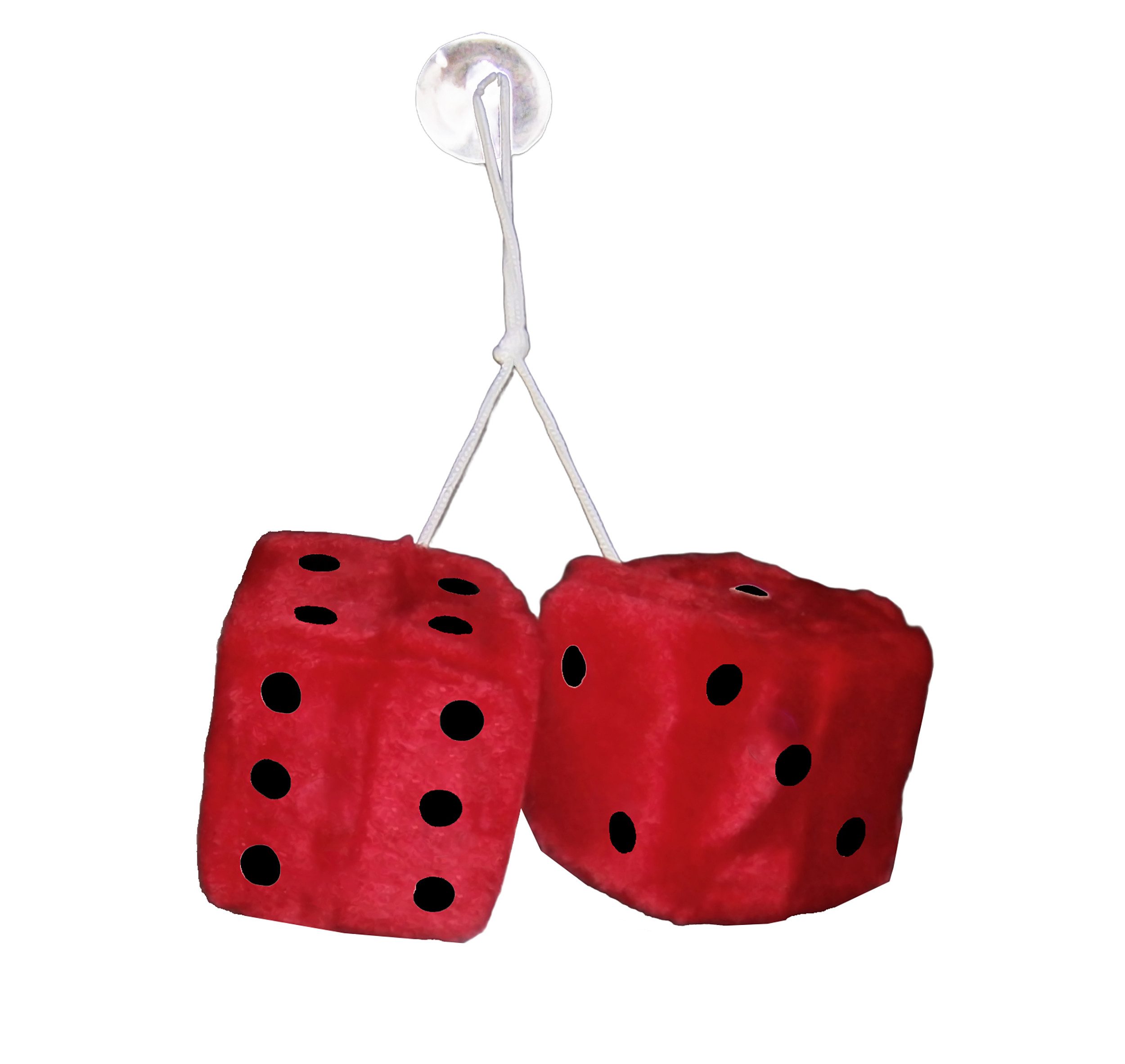 All Ride Plüschanhänger Deko WÜRFEL 8cm Plüschwürfel mit Saugnapf Autowürfe günstig online kaufen