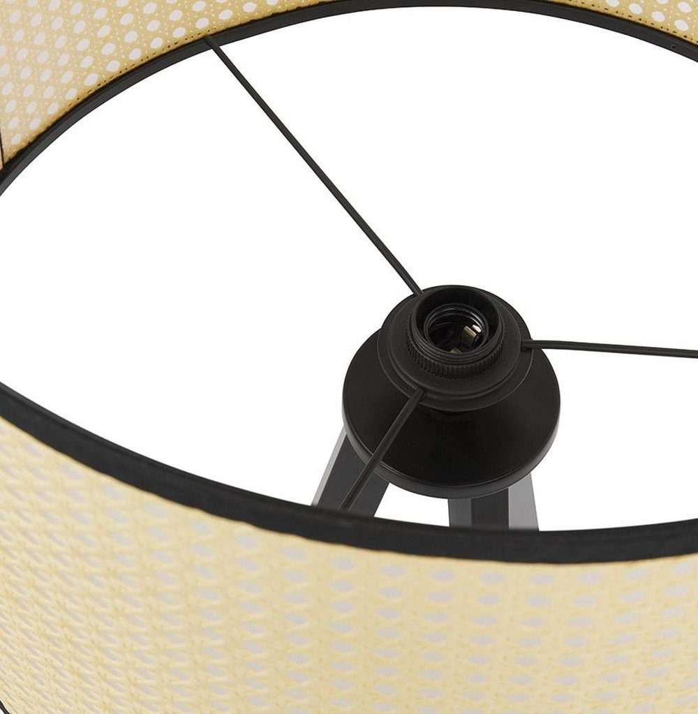 Kokoon Design Stehlampe TRIPTIK Natur/Tiefschwarz