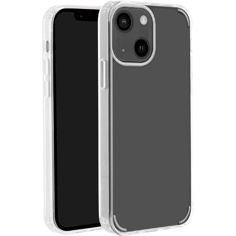 Vivanco Handyhülle Passend für HandyModell iPhone 13 Mini, Induktives Laden, Stoßfest, Schützt