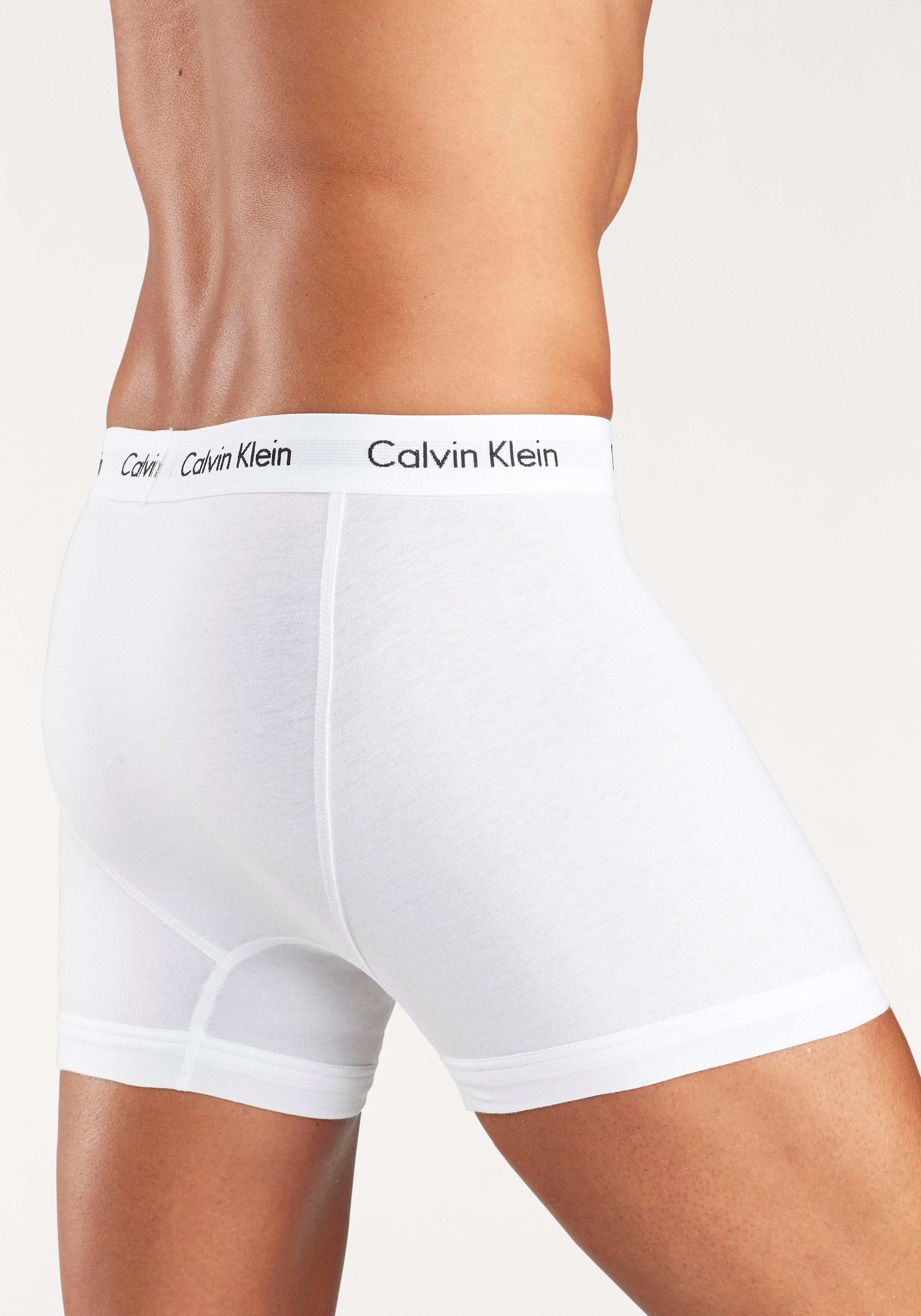 Calvin Klein Underwear Boxer CK Boxer 3x (3-St) mit Logoschriftzug am Bund – Bild 5 von 5