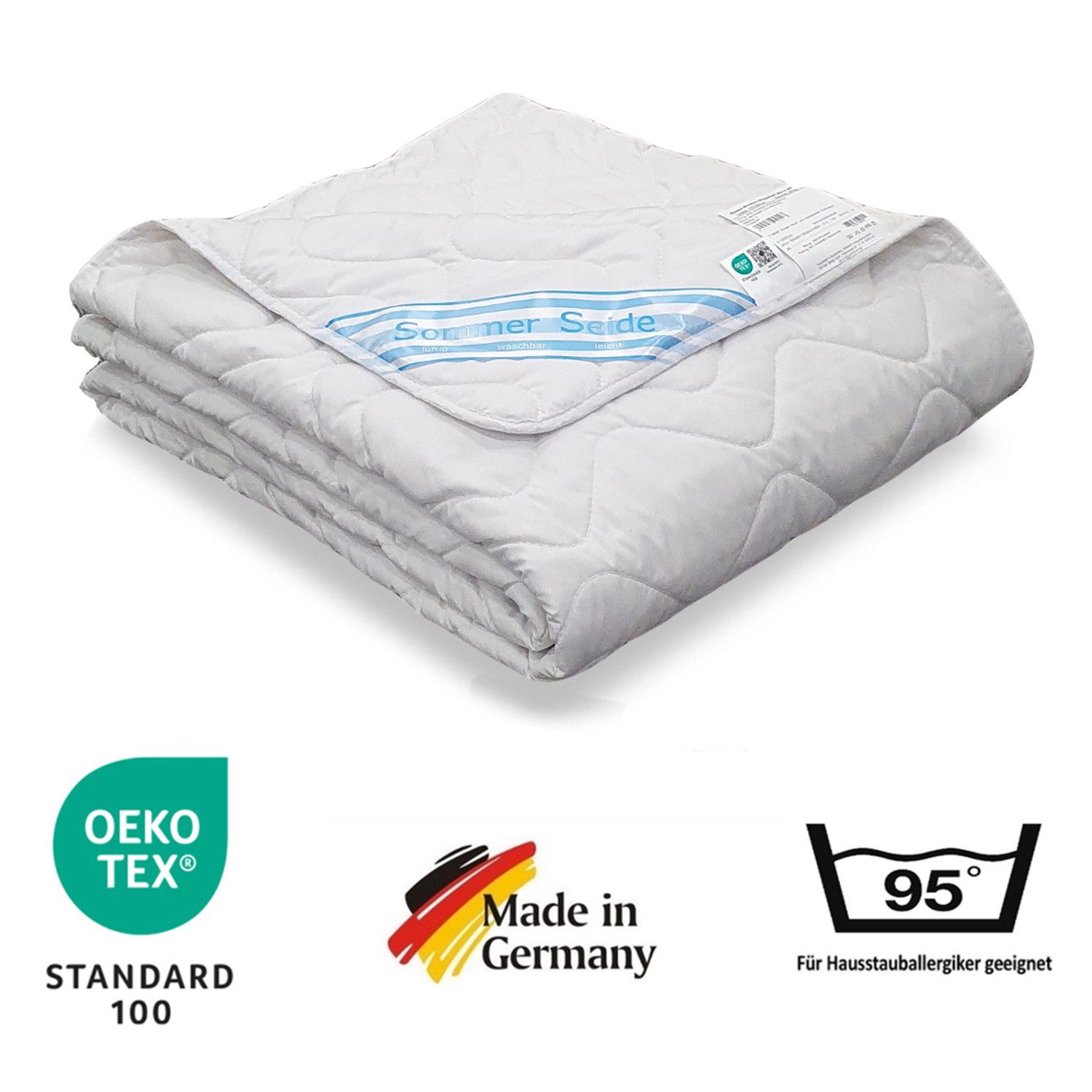 Garanta Naturfaserbettdecke Wildseide Seide Baumwolle Sommerbett günstig online kaufen