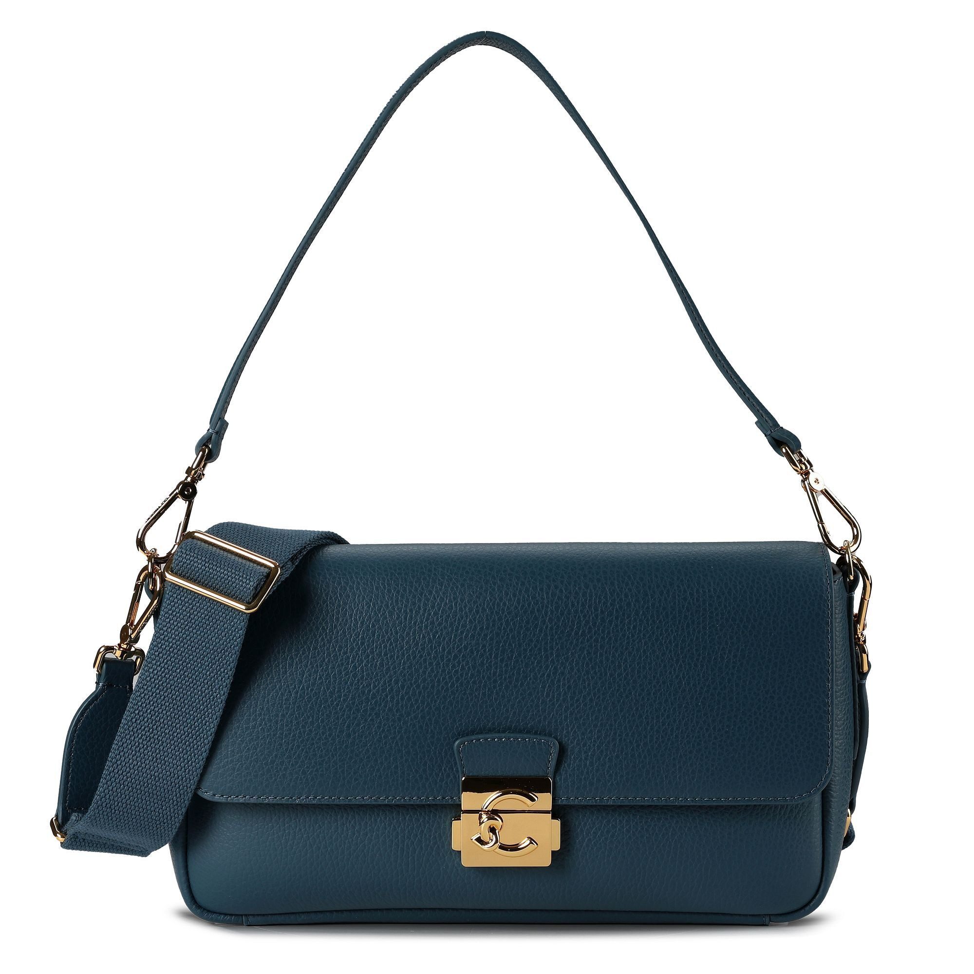 COCCINELLE Schultertasche C-Me Lock, Leder