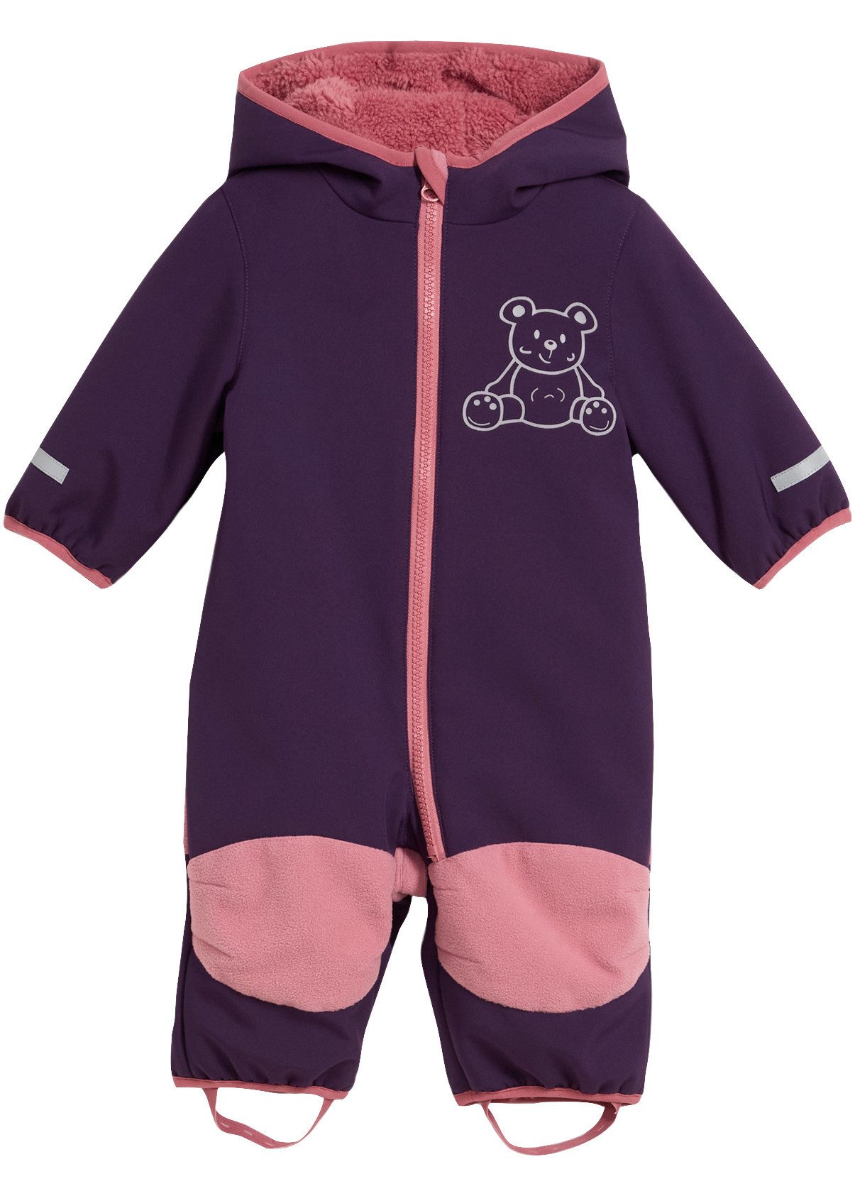 bonprix Overall für Babys, mit weichem Fleecefutter