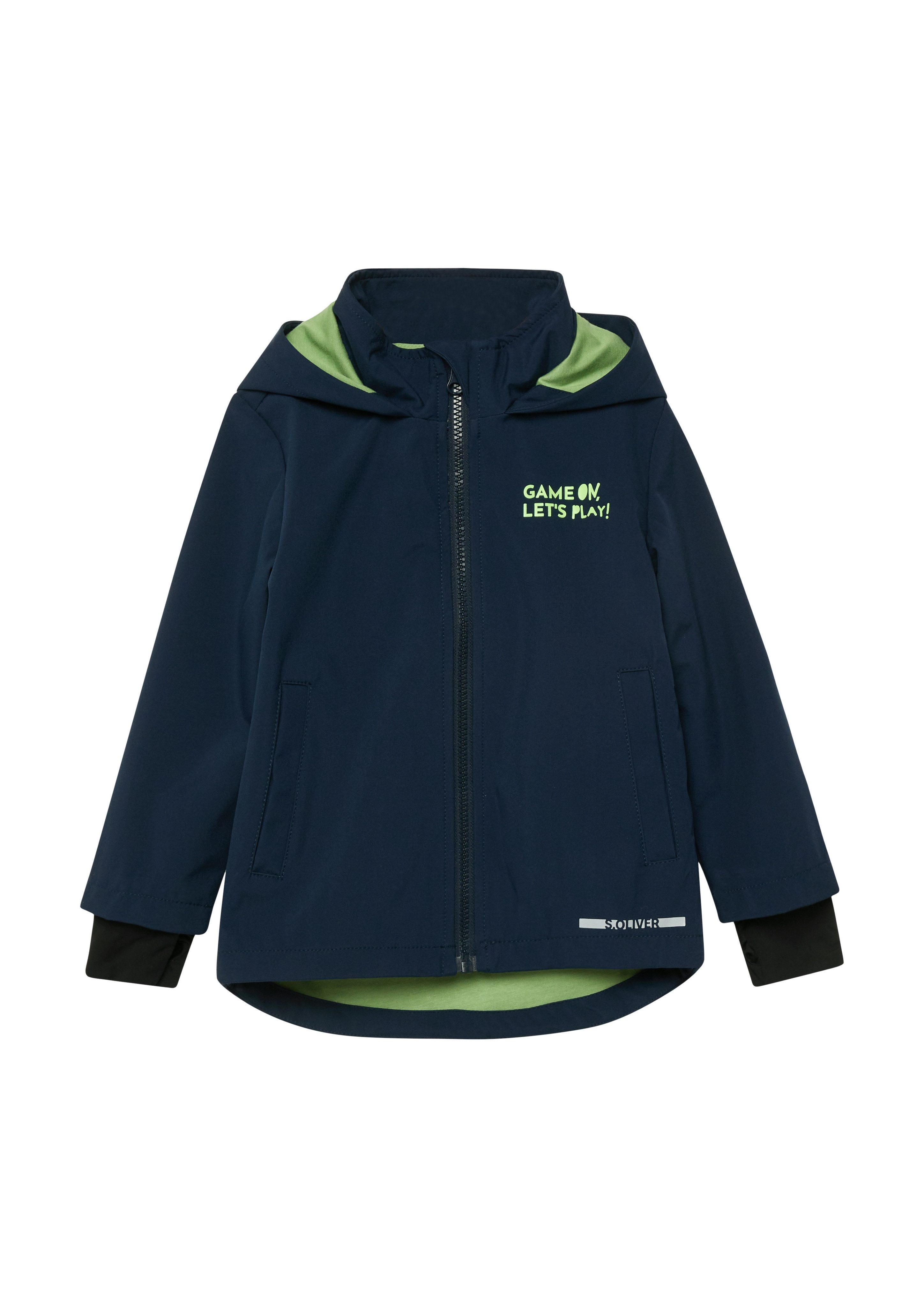 s.Oliver Junior Softshelljacke mit Kapuze