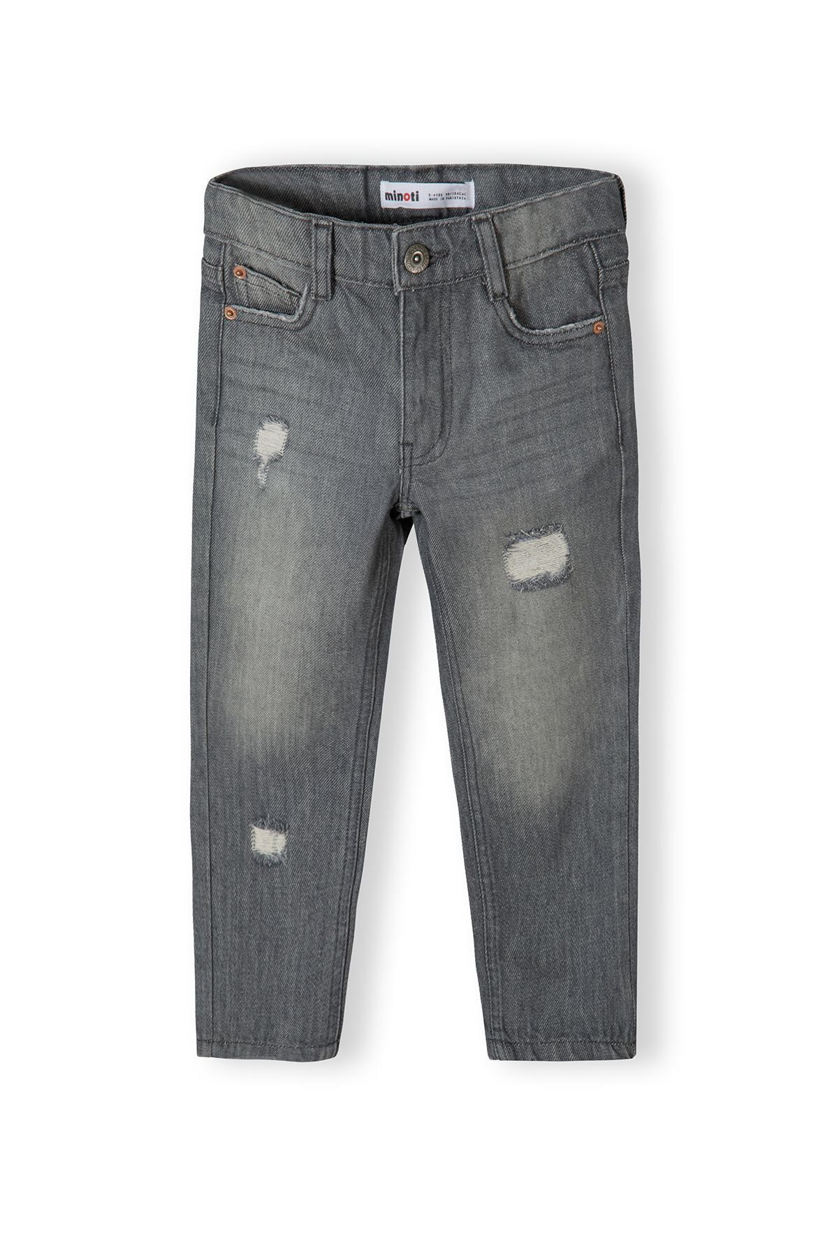 MINOTI Relax-fit-Jeans mit geradem Bein (12m-14y) Grau
