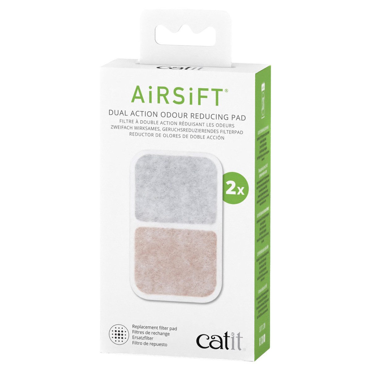 Katzentoilette AiRSiFT Dual Action Pad 2er-Pack