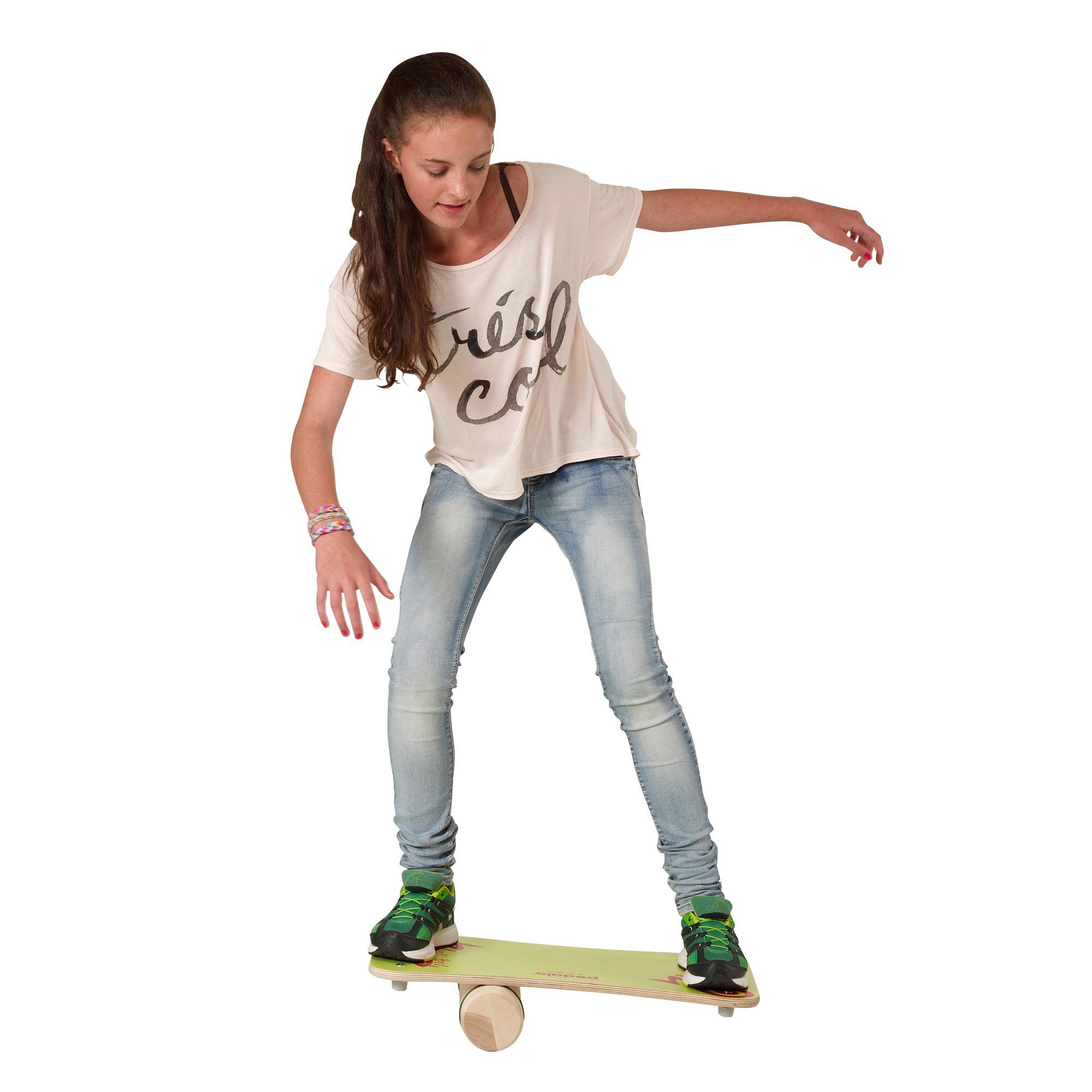 pedalo® Balanceboard Pedalo Rola-Bola Balanceboard, Gleichgewichtstrainer, Reflextrainer grün