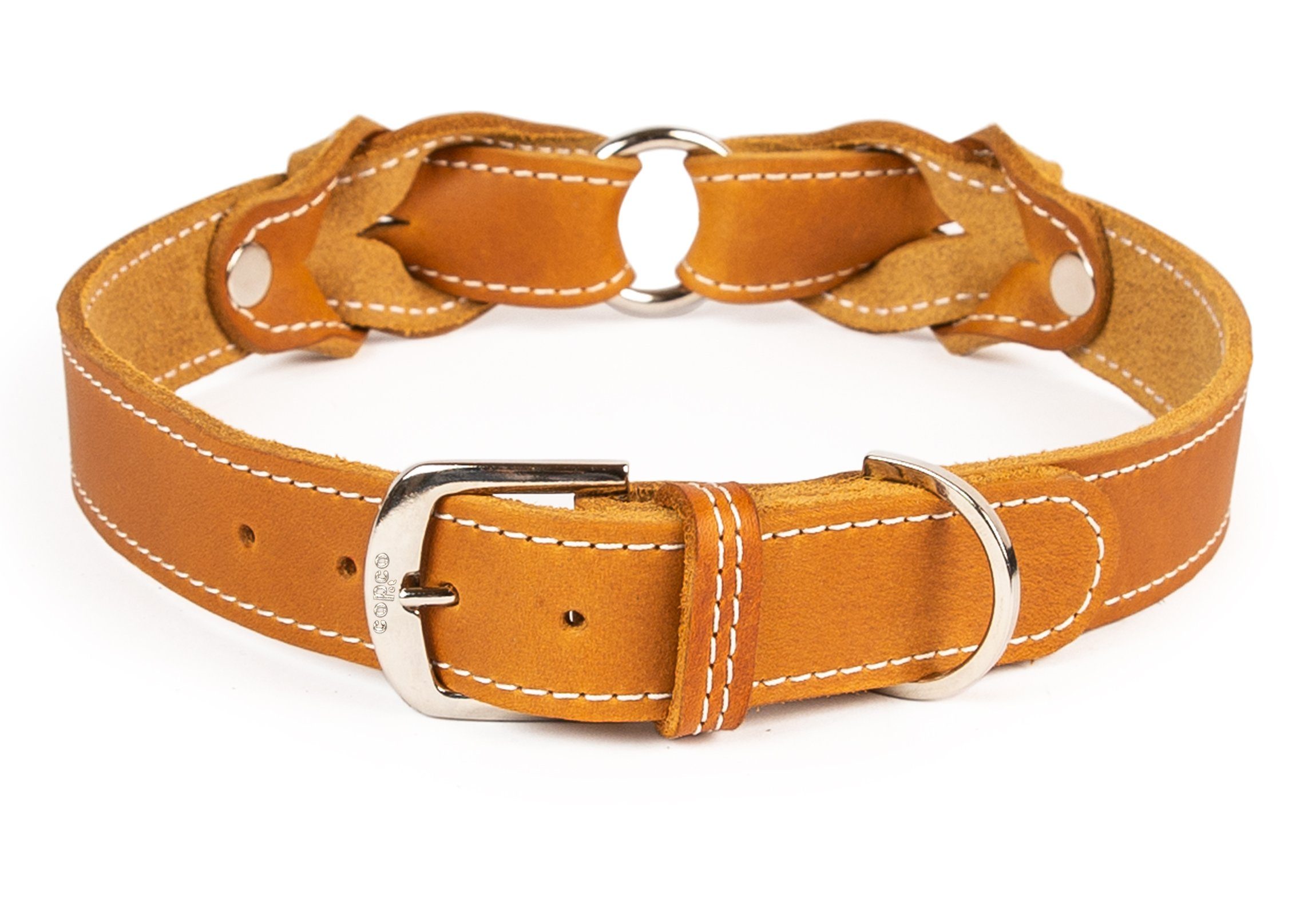 CopcoPet Hunde-Halsband Hundehalsband – Heidi, Robust, nachhaltig, Naturprodukt