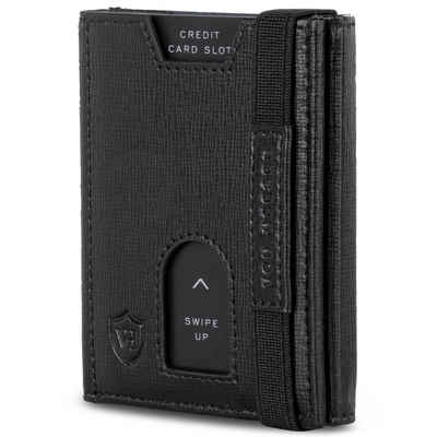 VON HEESEN Geldbörse Whizz Wallet mit RFID-Schutz, 5 Kartenfächer und XL-Münzfach