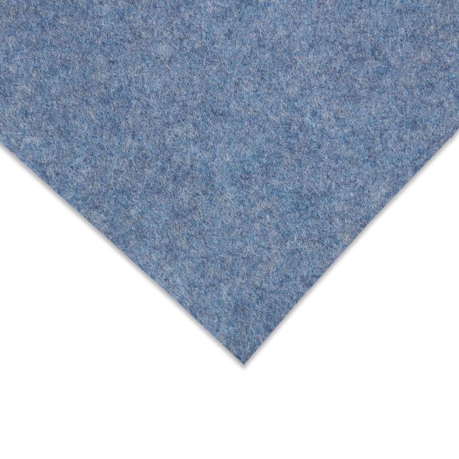 mm, rechteckig, verschiedene Farben Teppichboden 4 Nadelfilz, Blau Höhe: & my Größen home, Superflex,