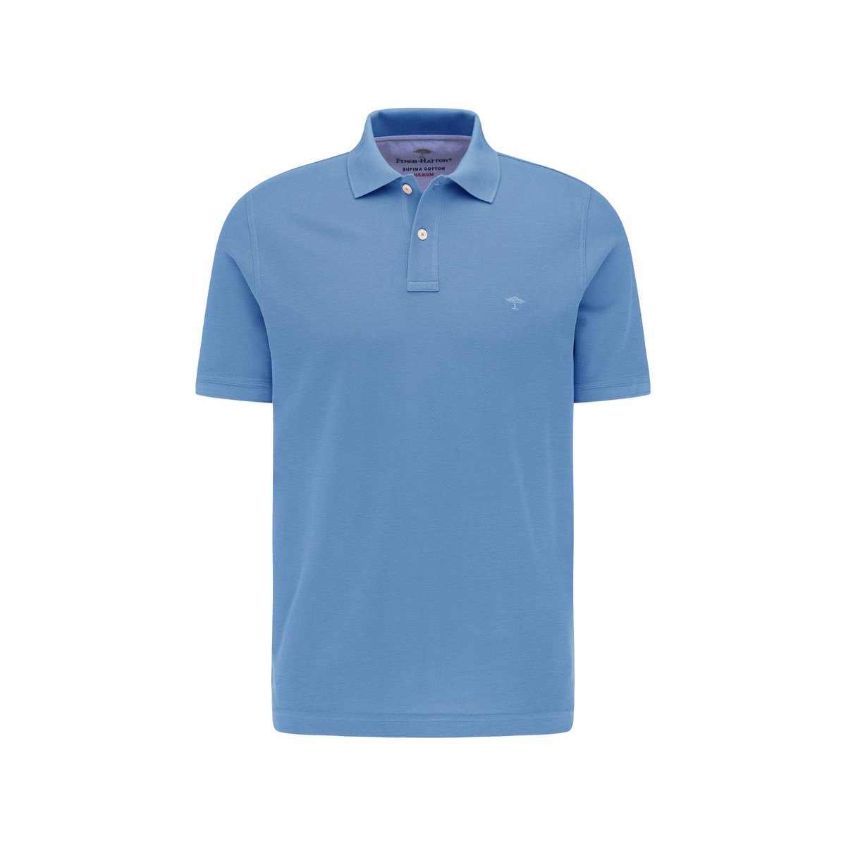 und Poloshirt Modisch blau FYNCH-HATTON modern regular (1-tlg),