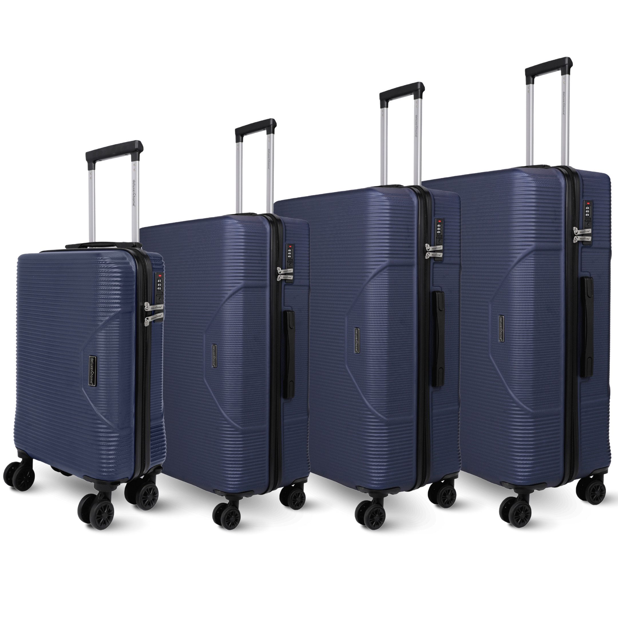 deluxe4home Kofferset Reisekoffer ABS-Hartschalenkoffer I Reisetasche günstig online kaufen