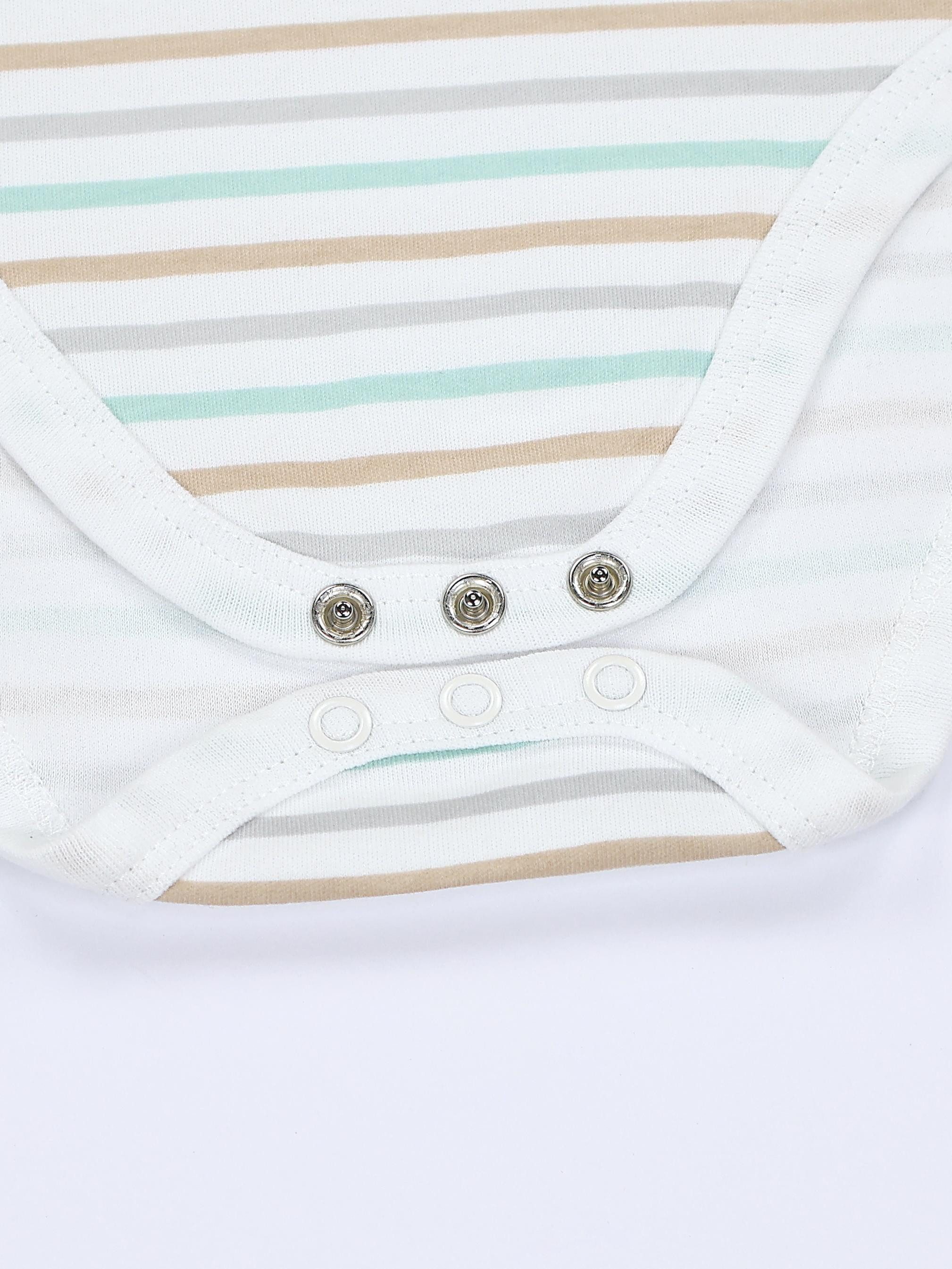 TupTam Kurzarmbody TupTam Kinder Unisex Kurzarm Body Baumwolle 3er Set – Bild 5 von 5
