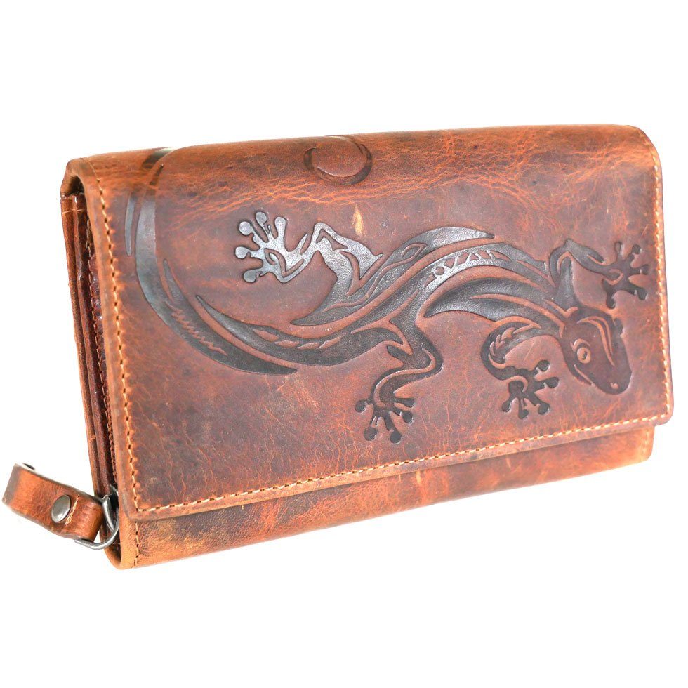 JOCKEY CLUB Geldbörse LA GECKO, 8 Kartenfächer mit RFID Schutz, 2 Scheinfäc günstig online kaufen