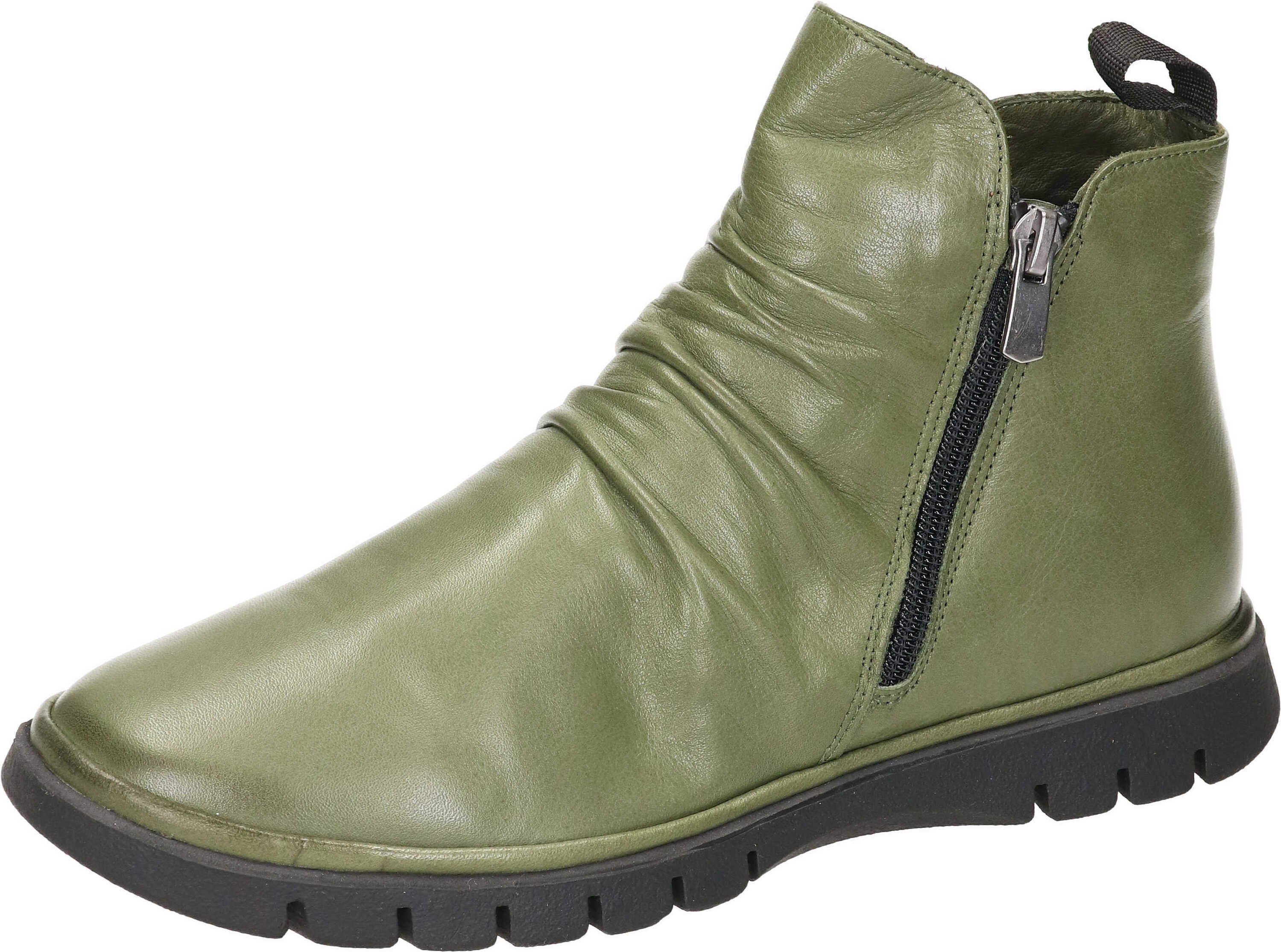 Manitu Stiefeletten Stiefelette aus echtem Leder