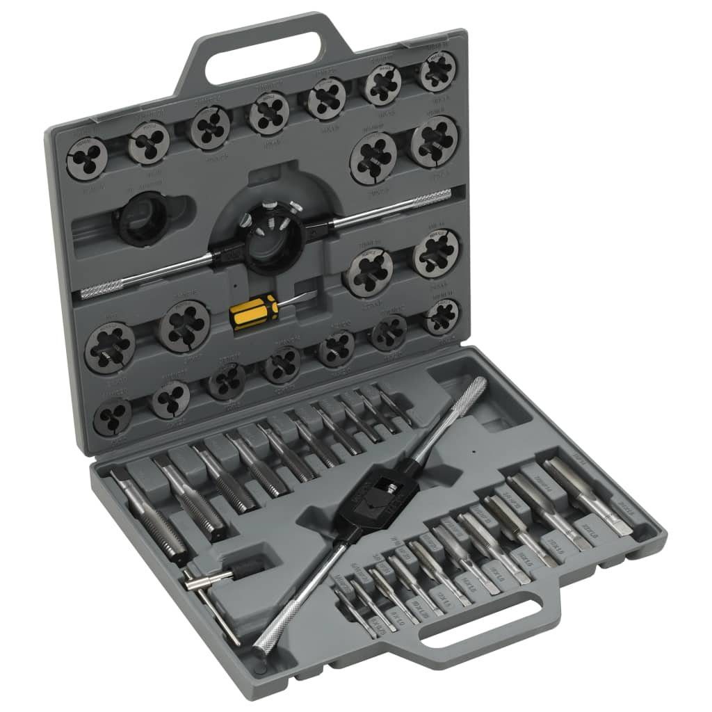 vidaXL Werkzeugset 45-teiliger Gewindeschneidsatz | Werkzeug-Sets