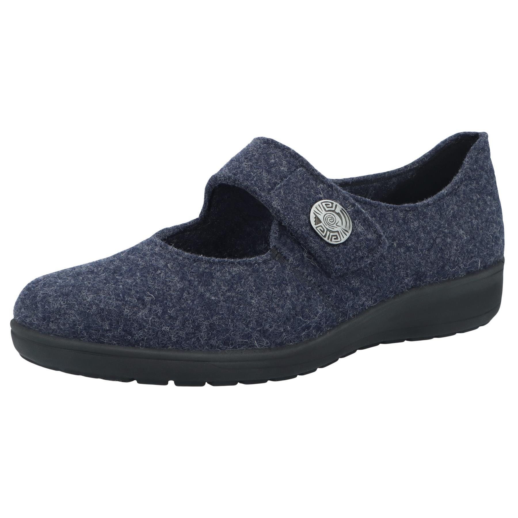 SOLIDUS Solidus Erwachsene Solidus Heaven Hausschuh Textil Klettschuh