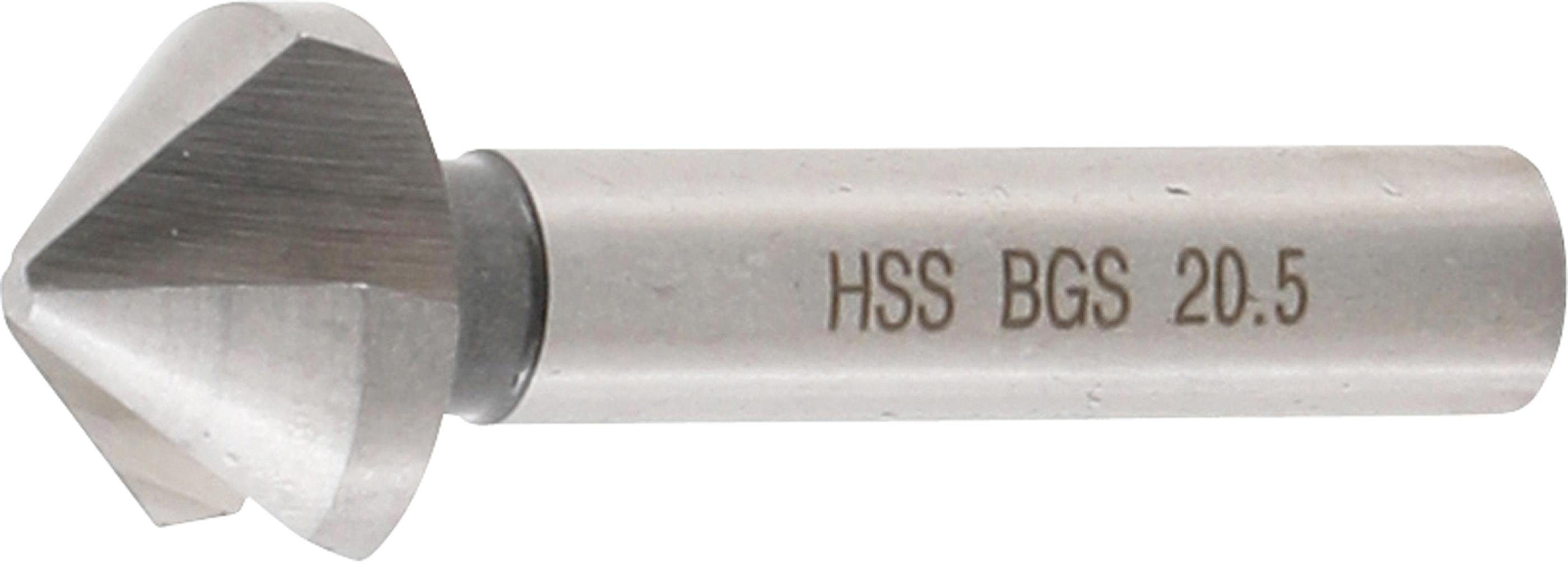 BGS technic Stufenbohrer Kegelsenker, HSS, DIN 335 Form C, Ø 20,5 mm
