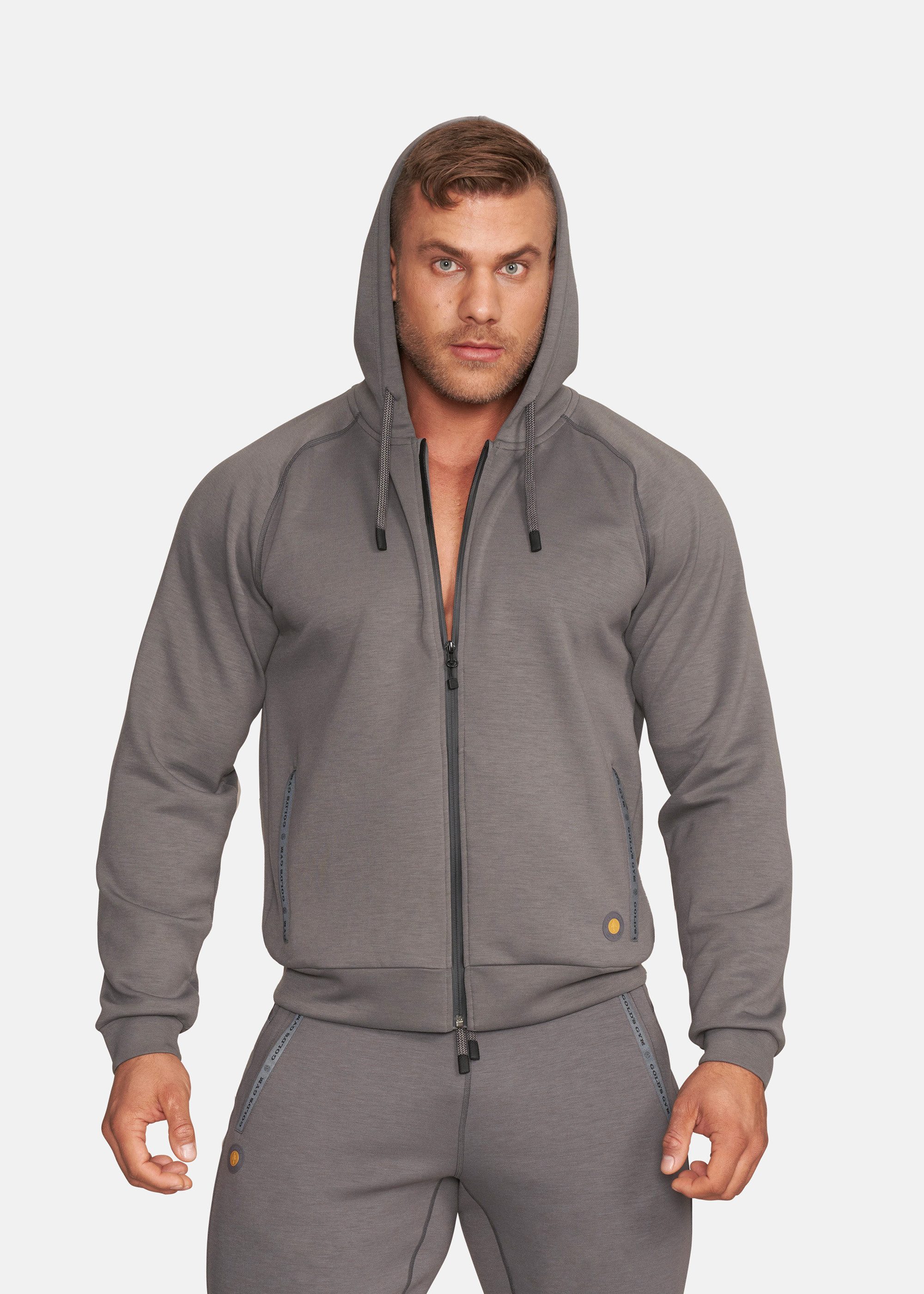 GOLD'S GYM APPAREL Trainingsjacke GENE Reflektierendes Band an Seitentasche günstig online kaufen