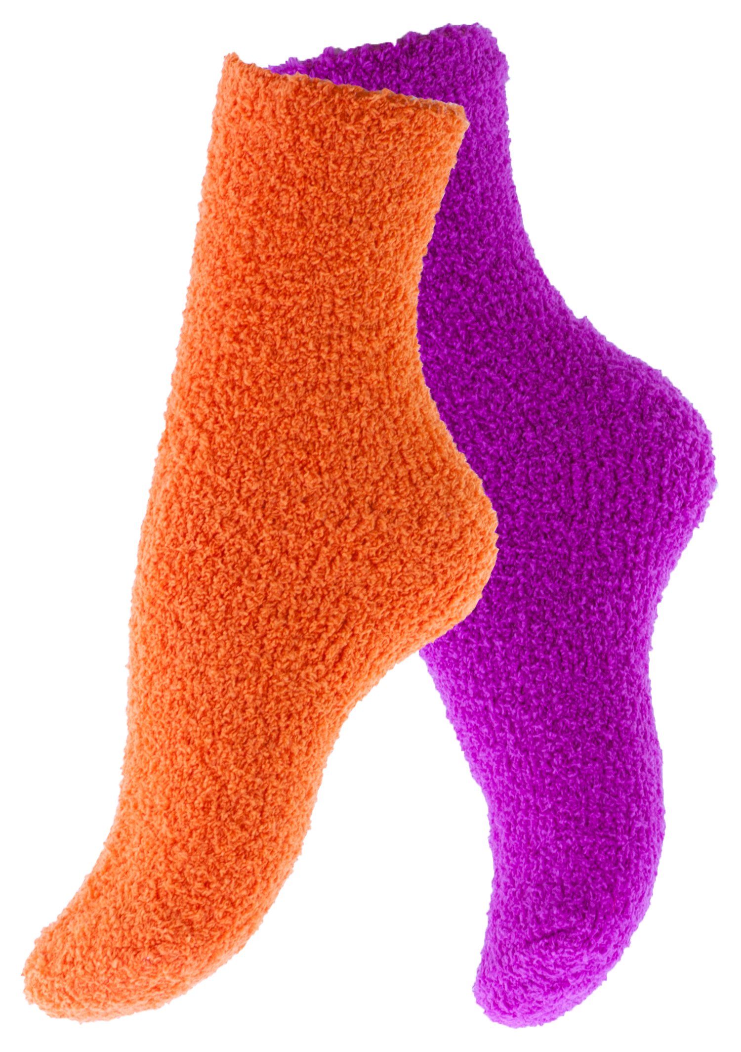 Yenita® Socken (4-Paar) Weich und flauschig