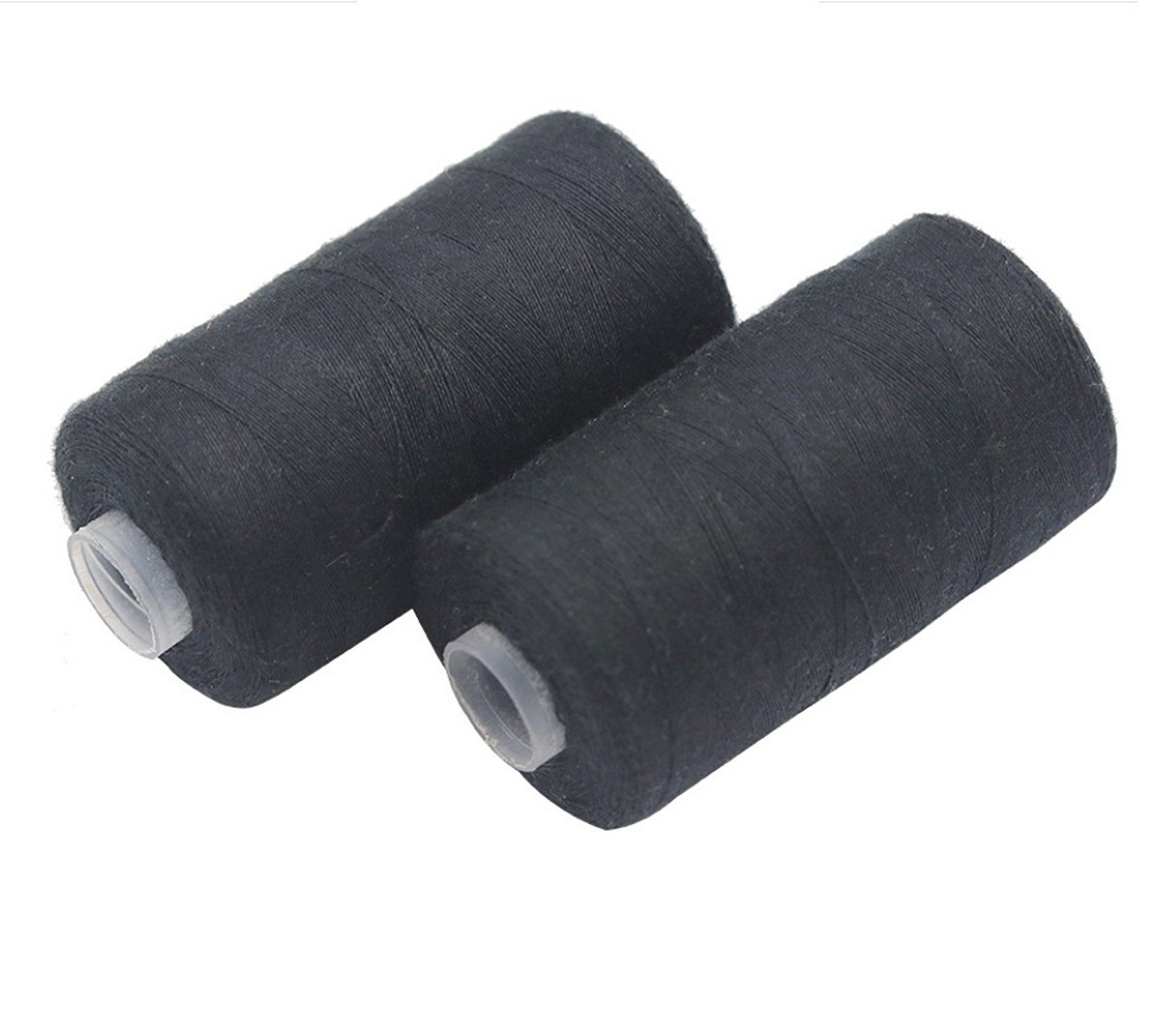 BAYLI [0,05 EUR/10 m] 2 teiliges Nähgarn Set [einfarbig], Nähset Universal Nähgarn