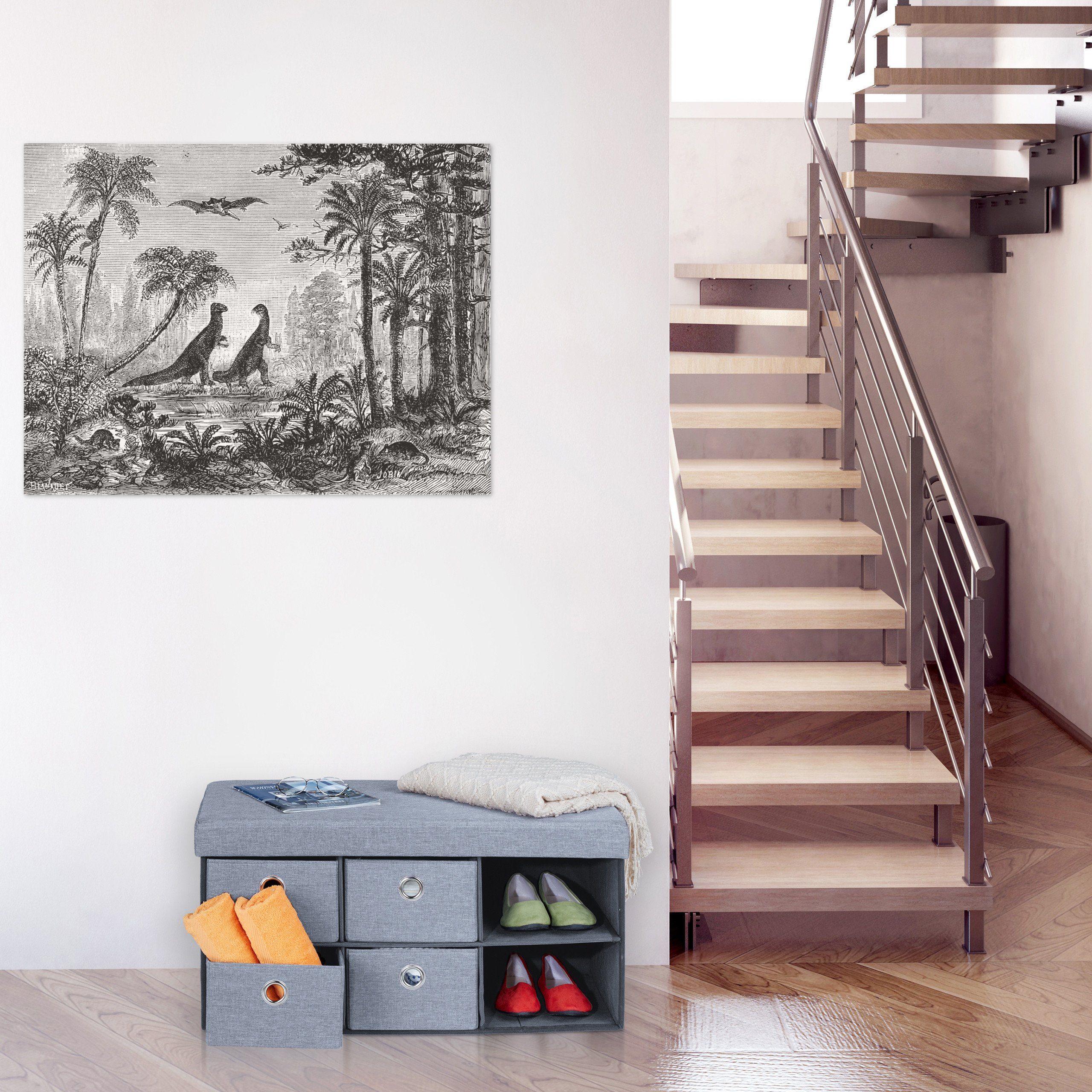 relaxdays Sitztruhe Sitzbank mit Stauraum (1-St) – Bild 3 von 5