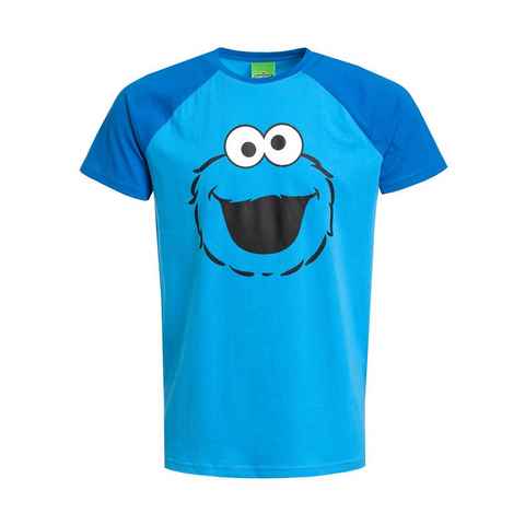 Sesamstrasse T-Shirt Cookie Monster Face
