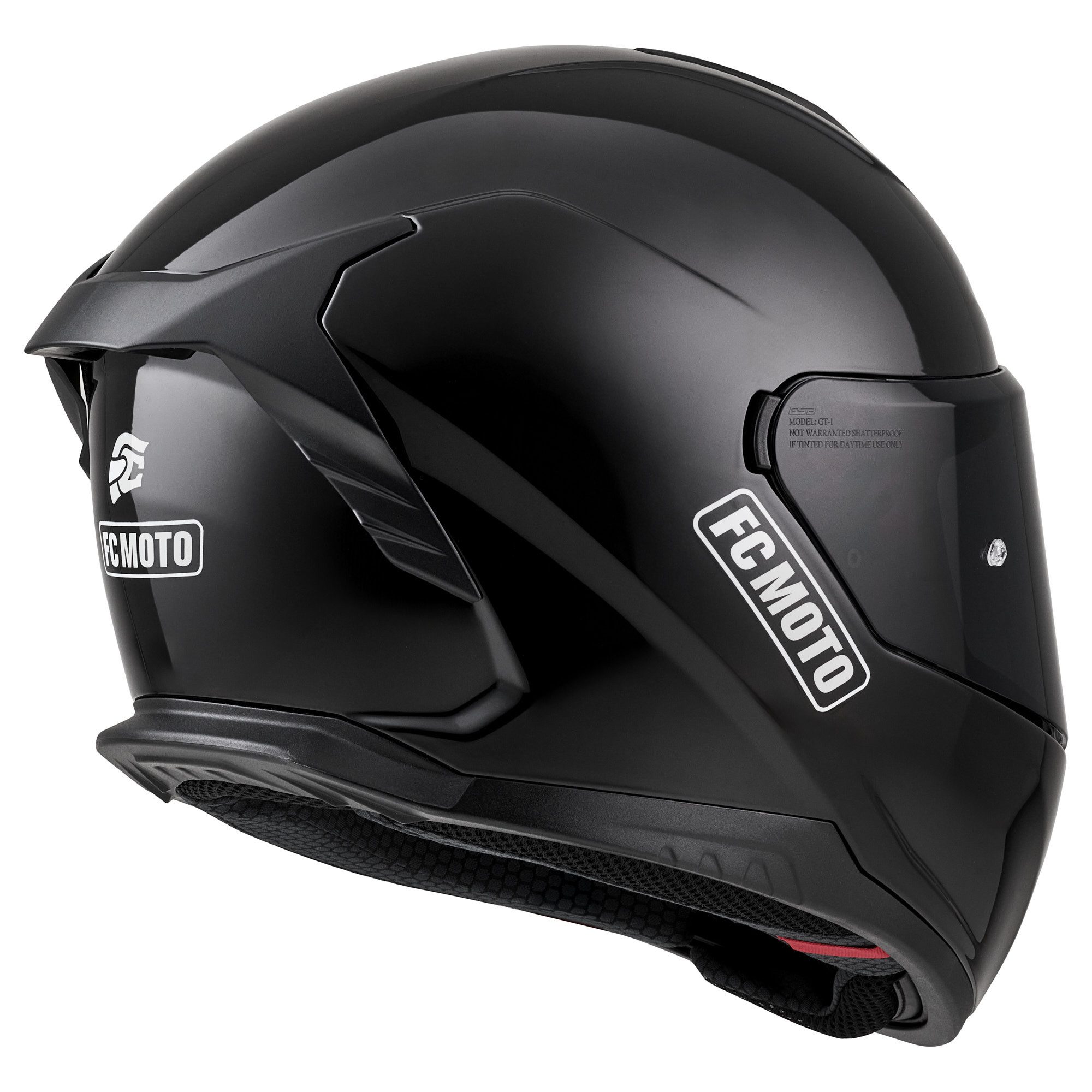 FC-Moto Motorradhelm G-361S Helm, vorbereitet für Pinlockscheibe,herausnehmbares Innenfutter
