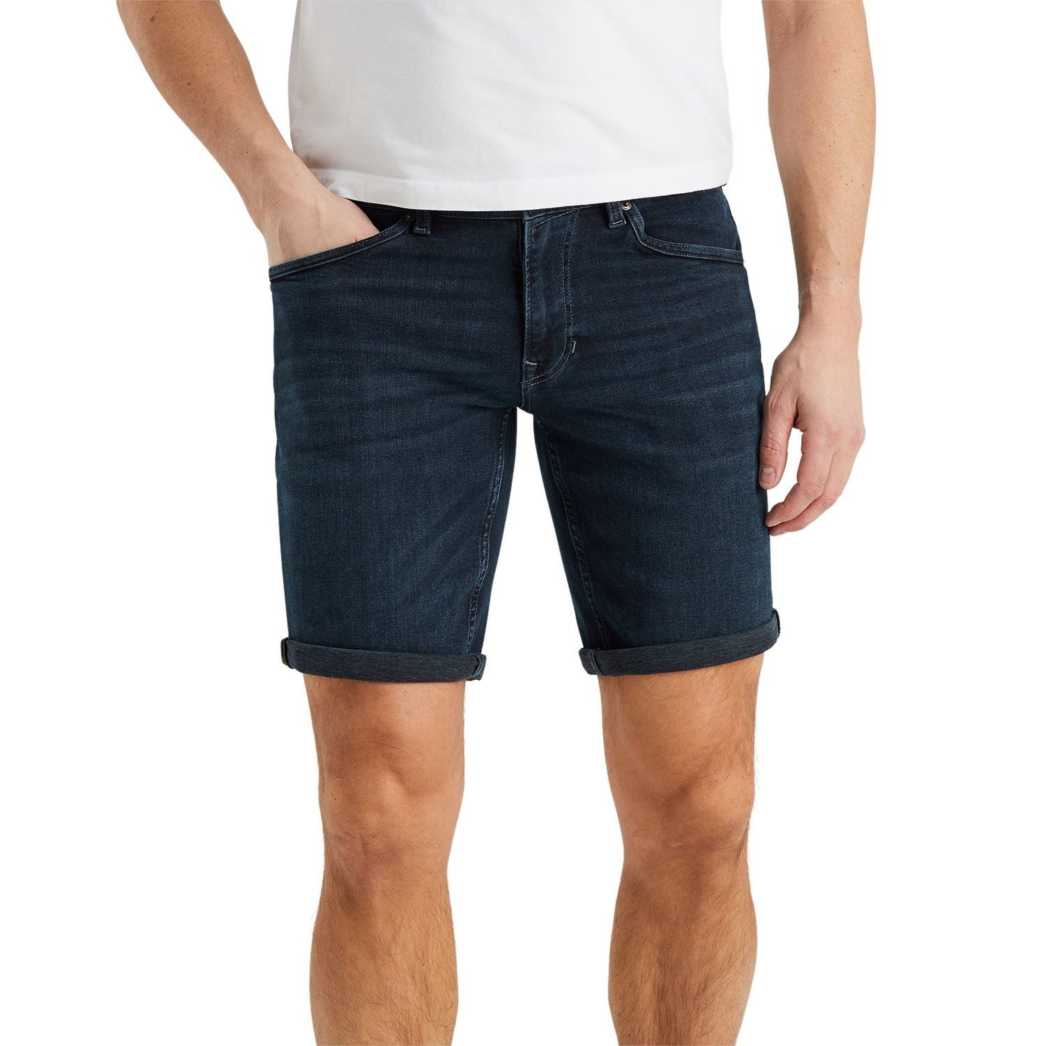 Dark Blue Stretch Denim DBS