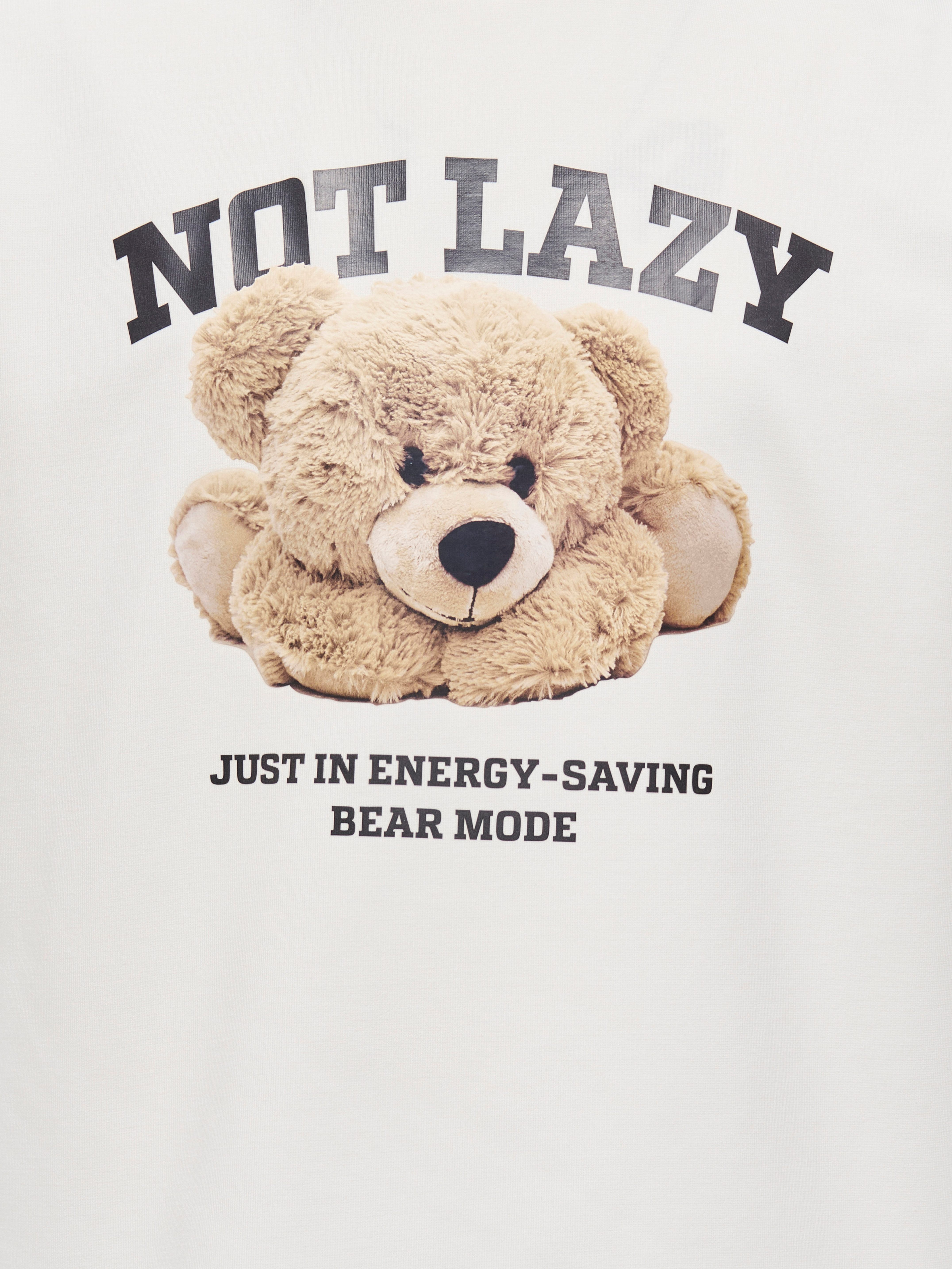 KIDS ONLY Kurzarmshirt KOGBILLIE S/S LOOSE TEDDY TOP JRS NOOS