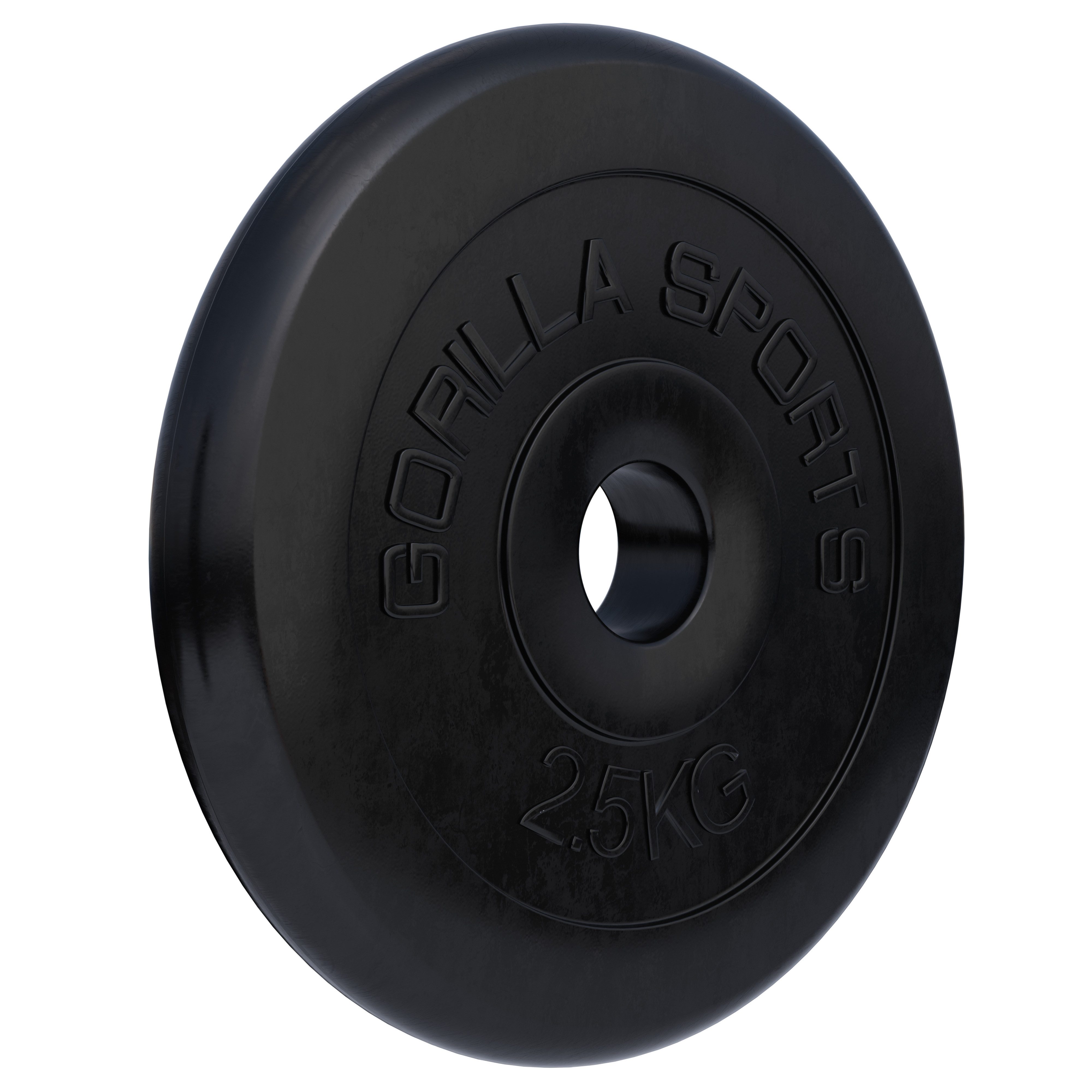 GORILLA SPORTS Hantelscheibe, 2.5 kg, (1-tlg)