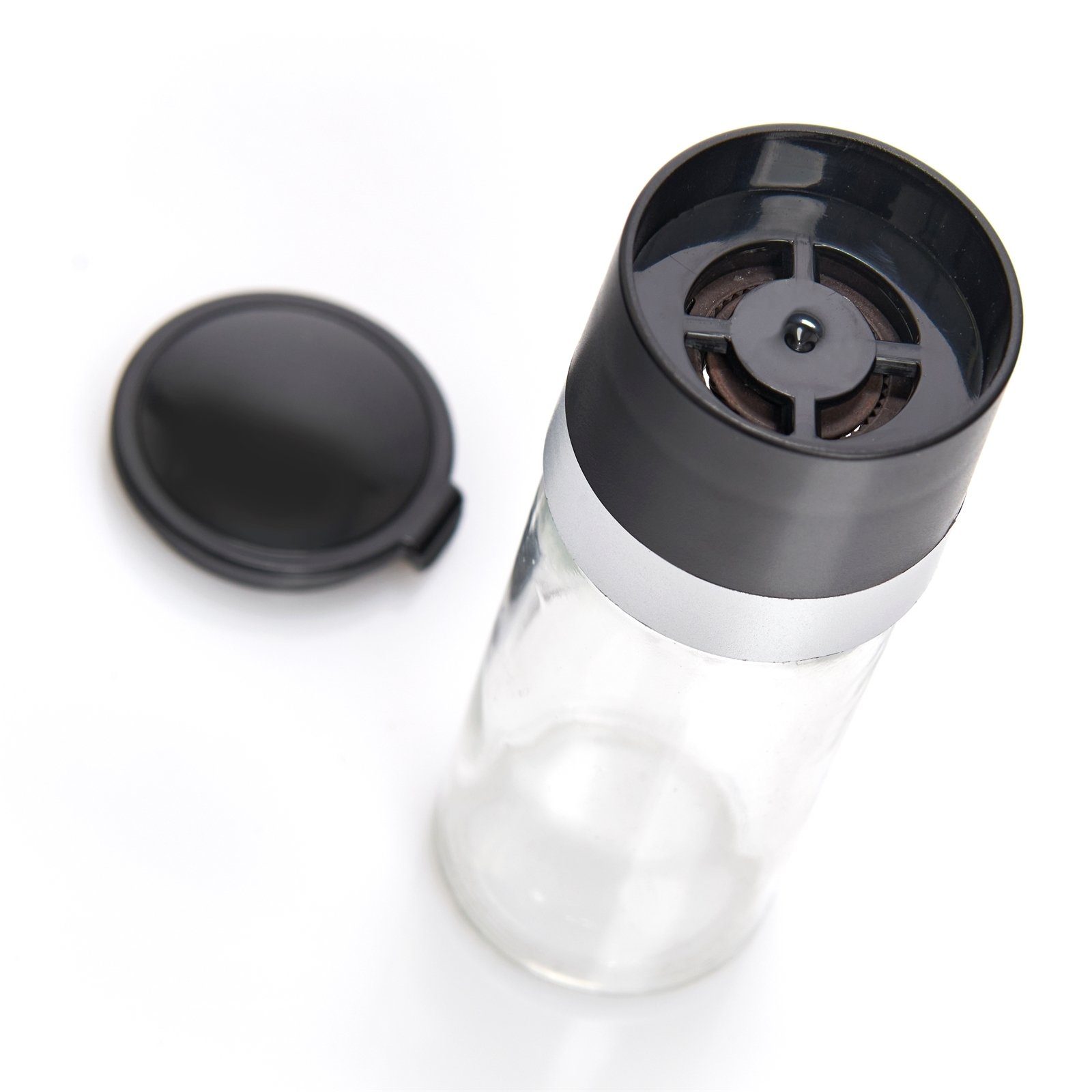 Zeller Present Gewürzmühle Salz- oder Stück), Pfeffermühle oder Glas, Salz- (1 Zeller Pfeffermühle Glas Present