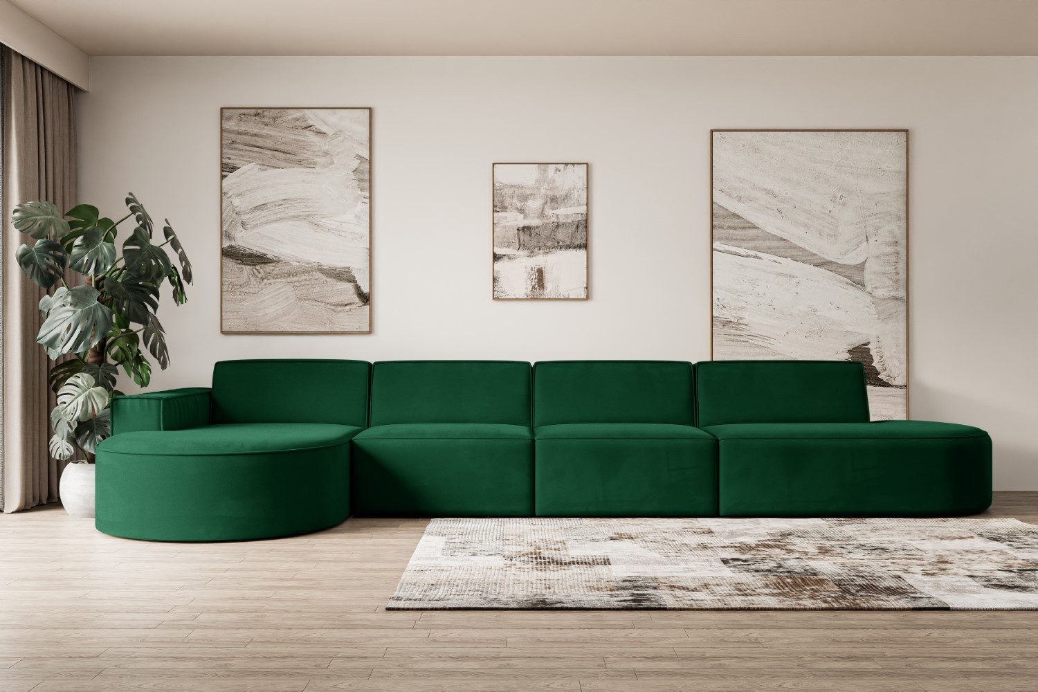 ALTDECOR Ecksofa MARI-L3, Sofa Praktische Bequeme günstig online kaufen